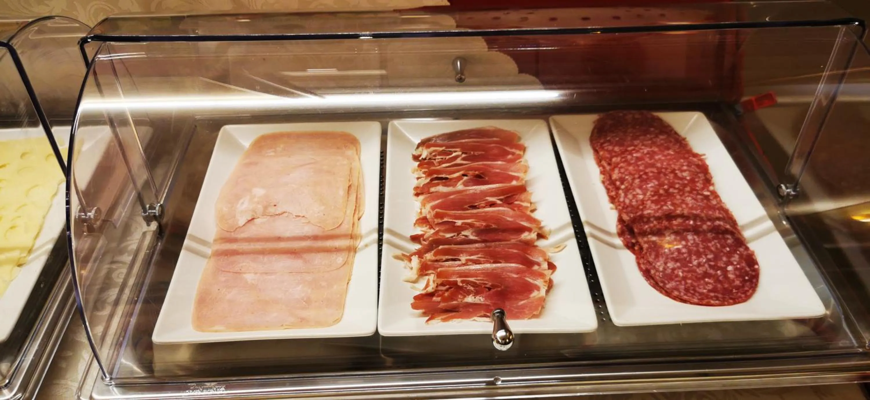 Buffet breakfast in New Alexander Hotel