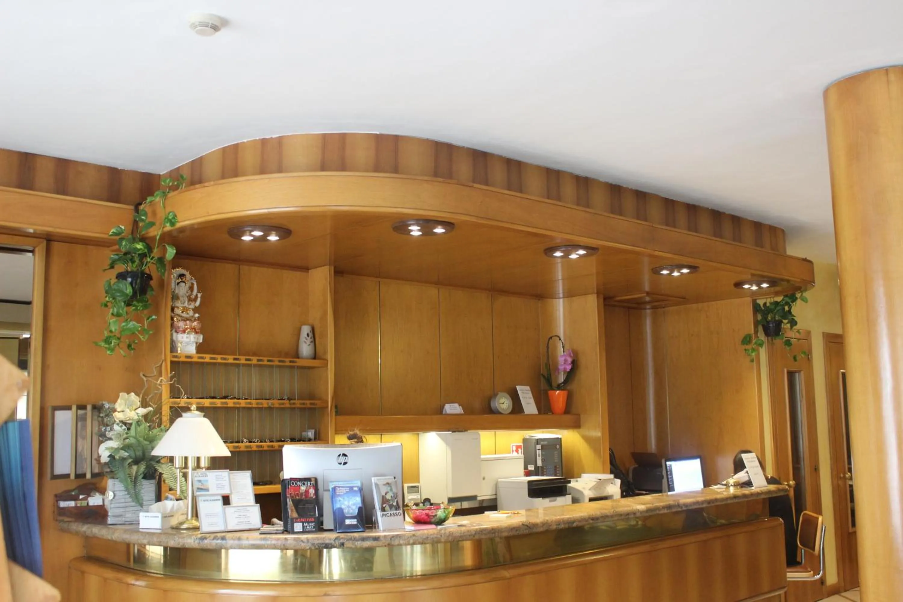 Lobby or reception in New Alexander Hotel