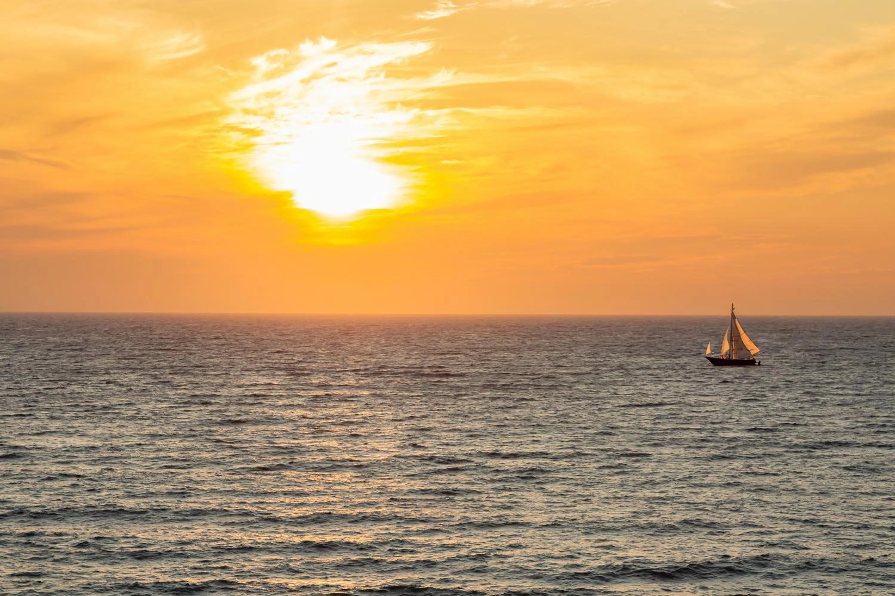 Sunset in Allium Bodrum Resort & Spa