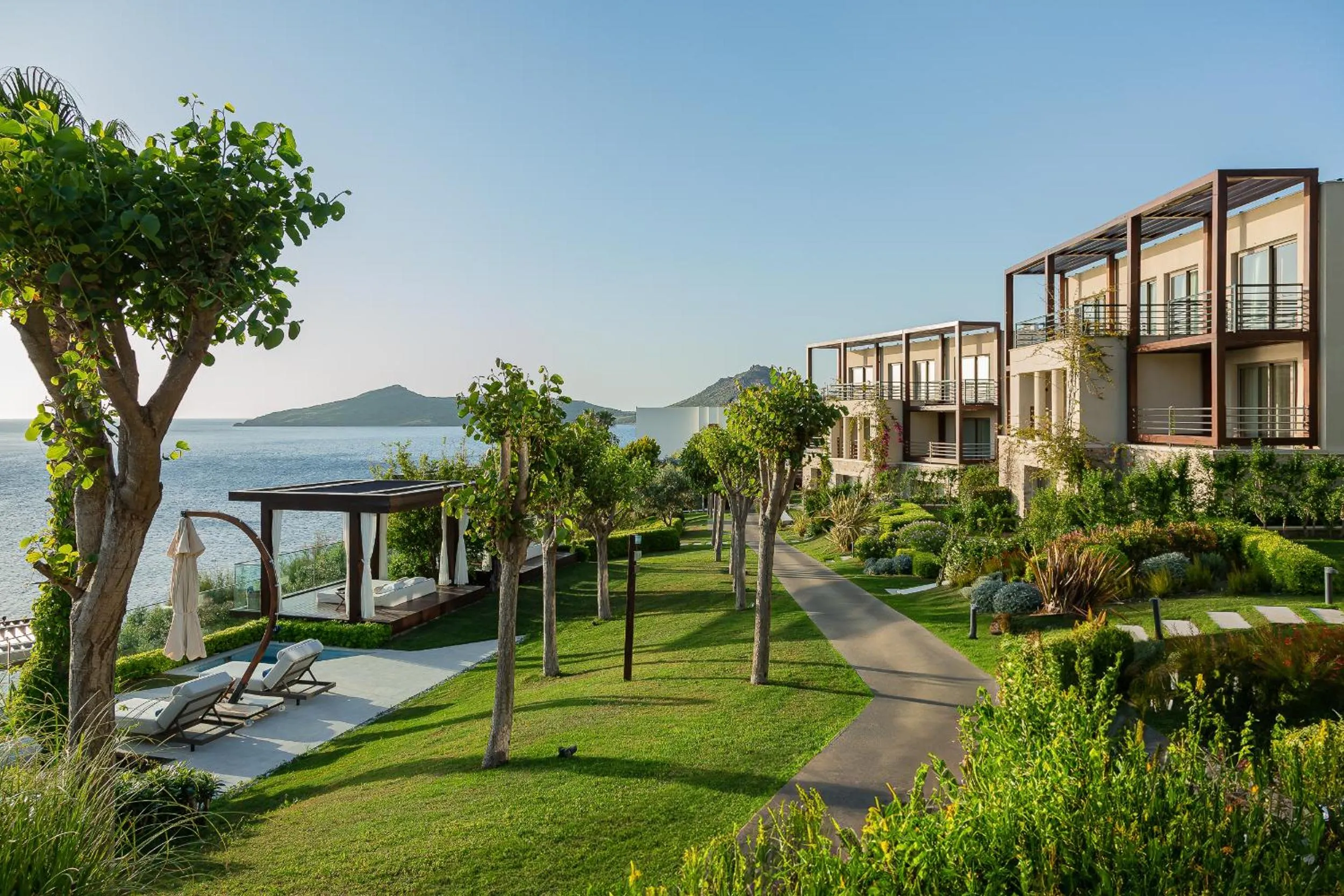 Property building in Allium Bodrum Resort & Spa