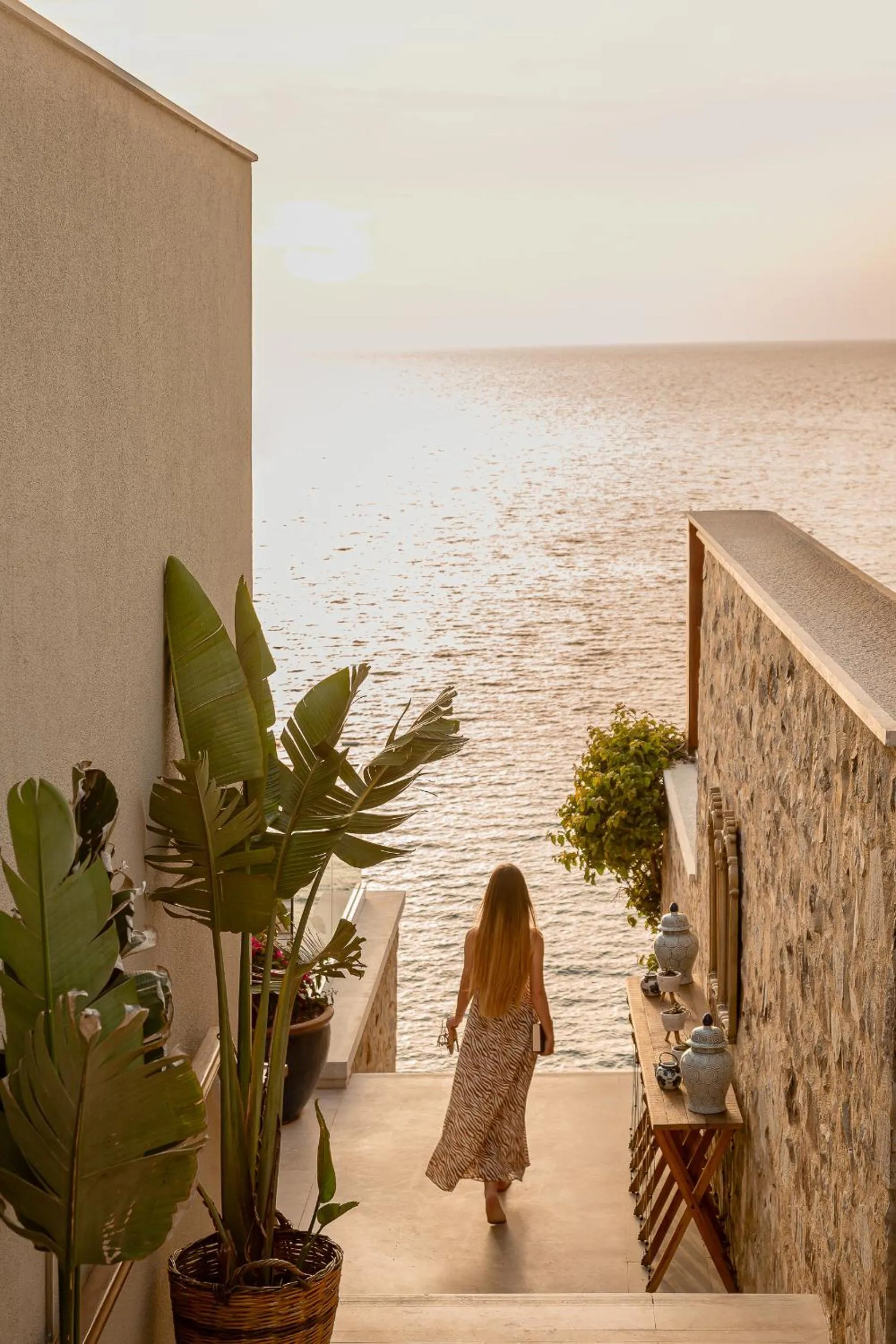 Sunset in Allium Bodrum Resort & Spa