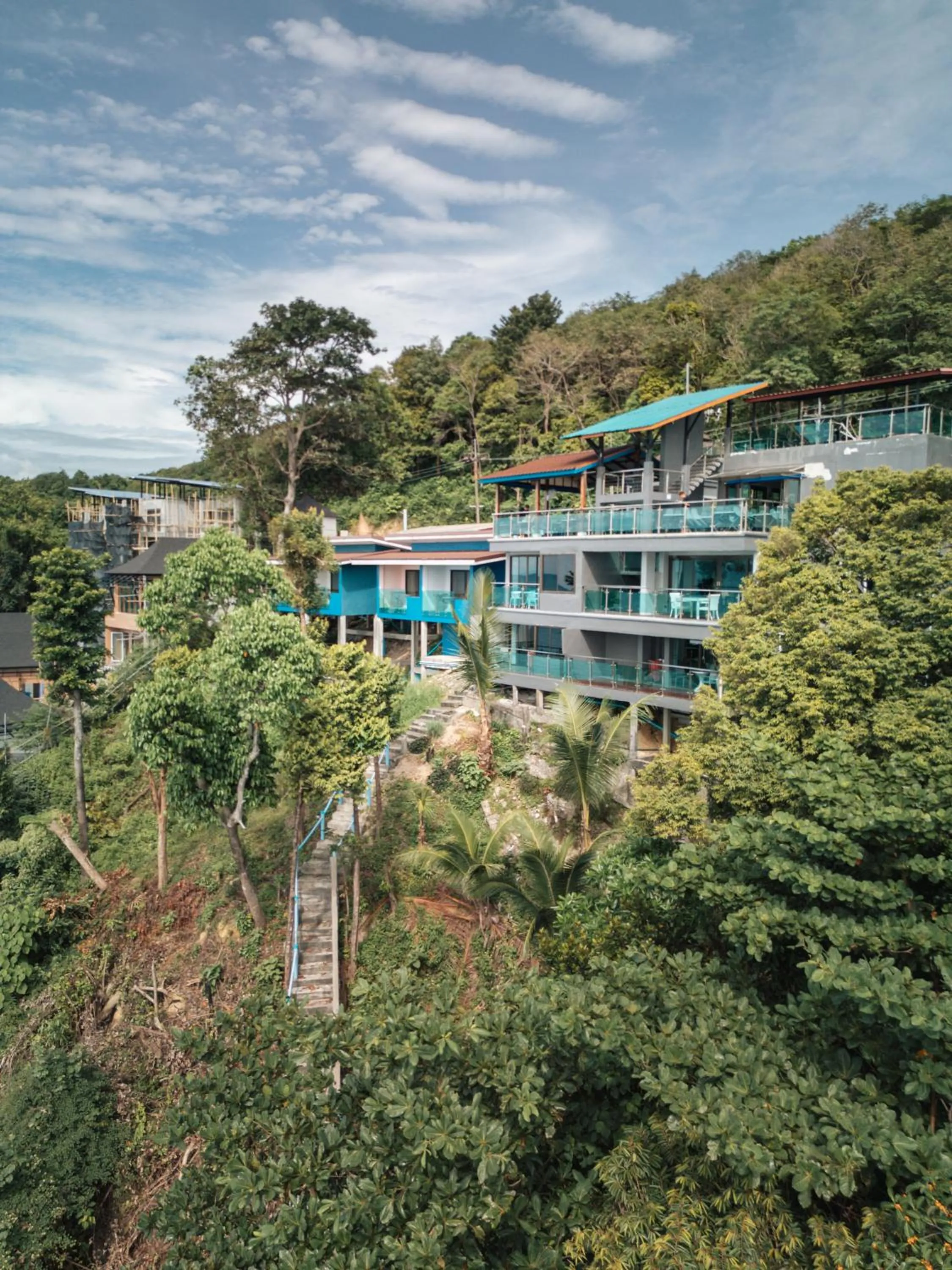 Natural landscape in Cliff Lanta Suite-Koh Lanta Krabi