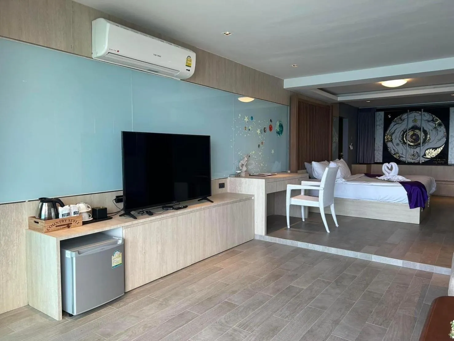 Bedroom in Cliff Lanta Suite-Koh Lanta Krabi