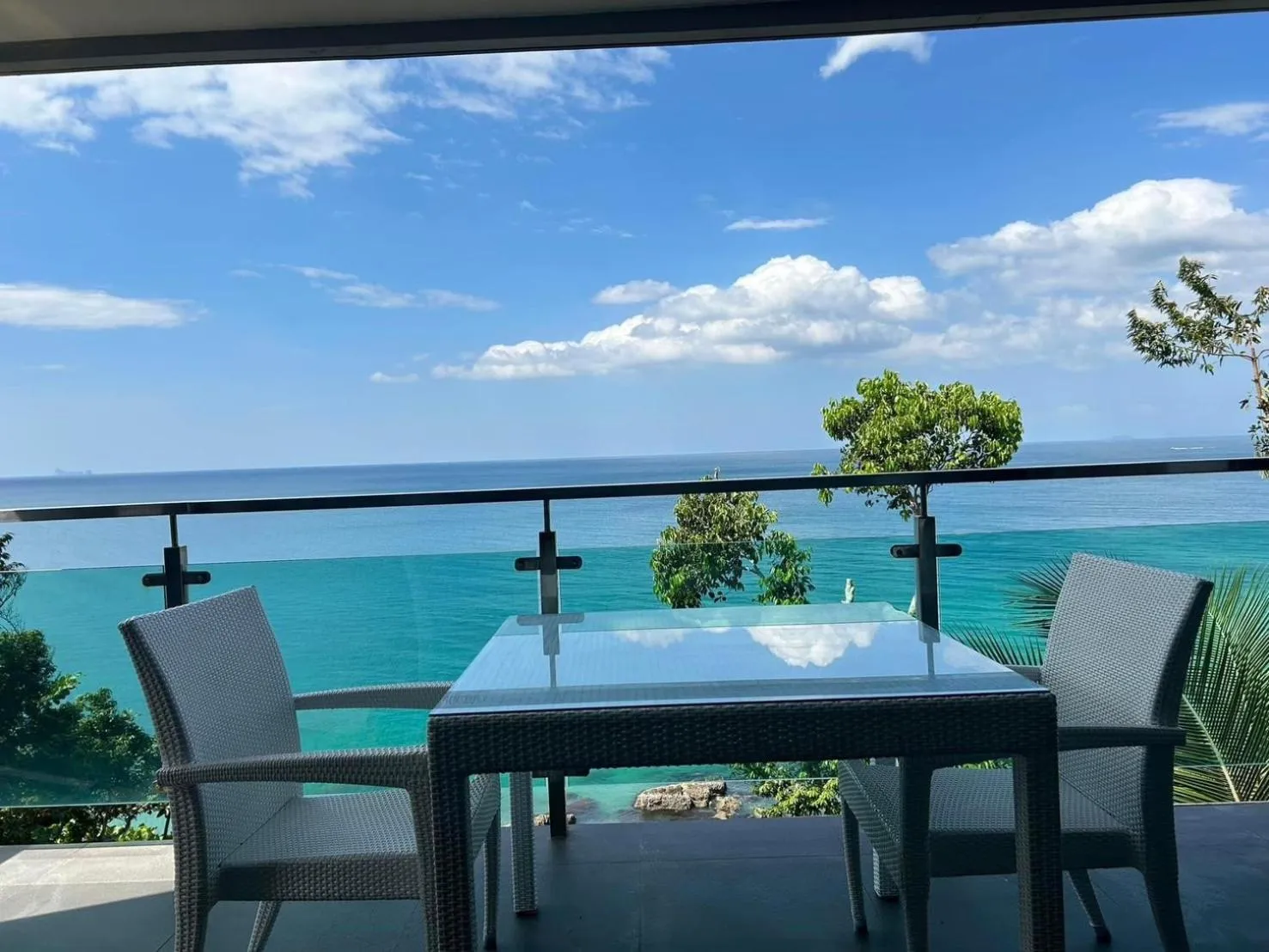 Balcony/Terrace in Cliff Lanta Suite-Koh Lanta Krabi