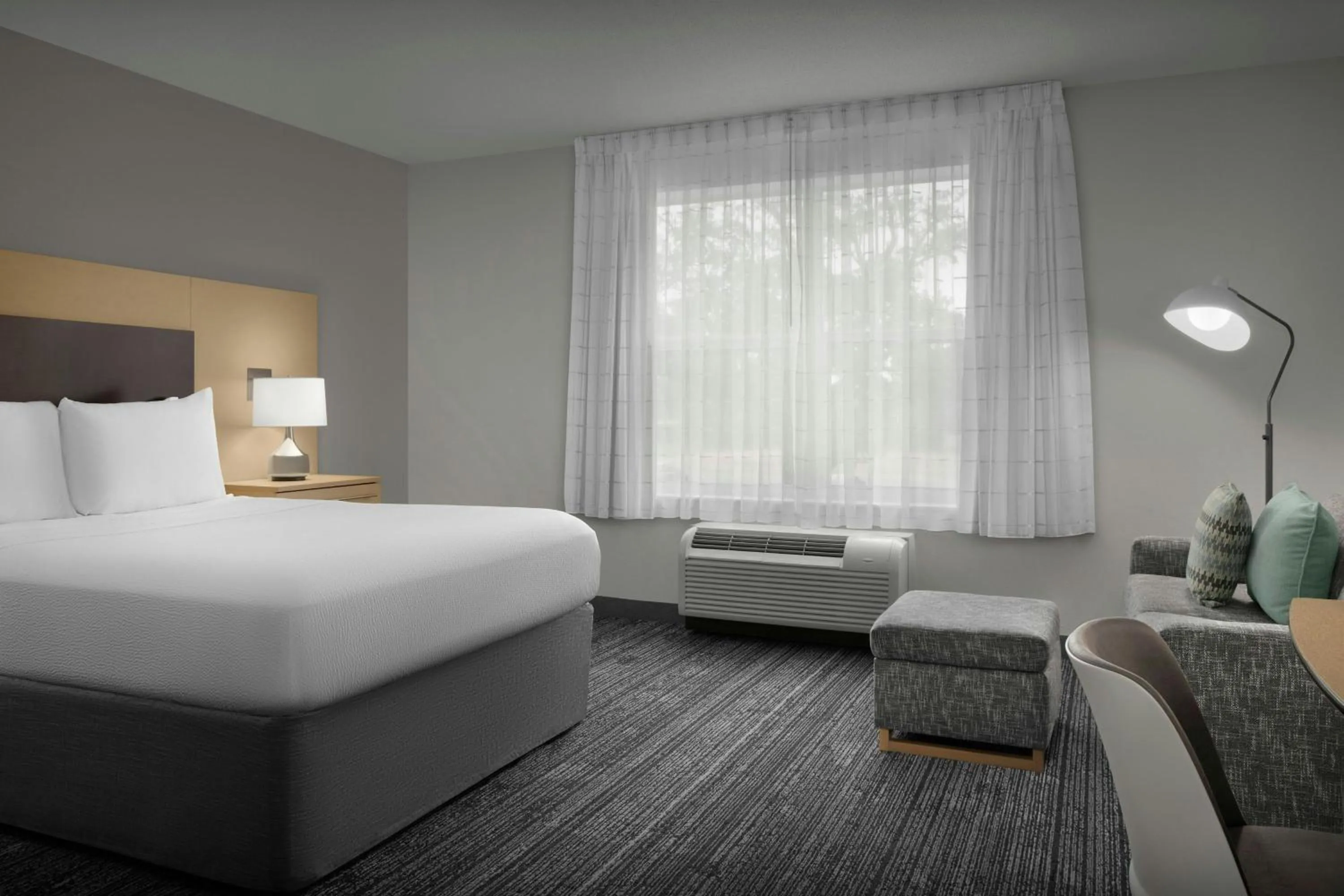 Photo of the whole room, Bed in TownePlace Suites Pensacola