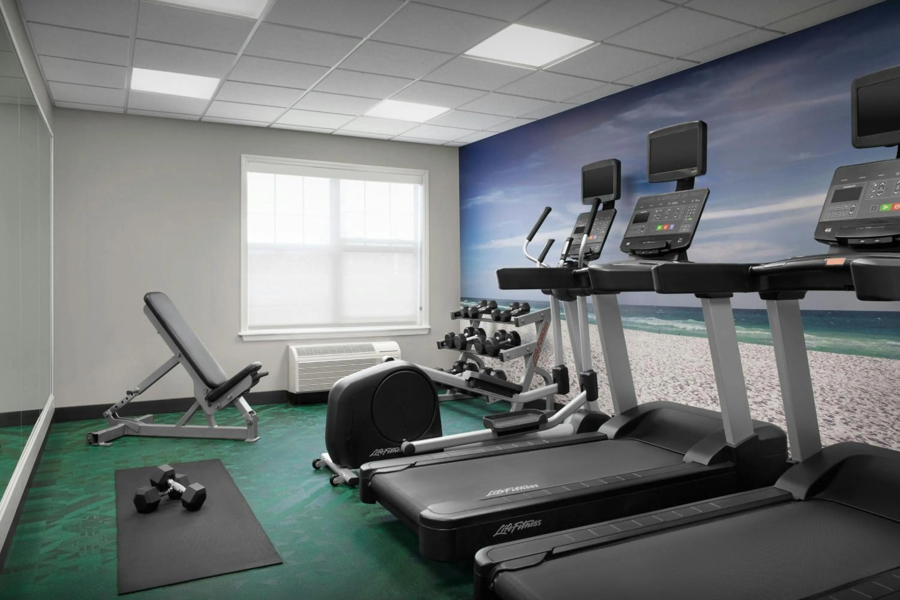 Fitness centre/facilities in TownePlace Suites Pensacola