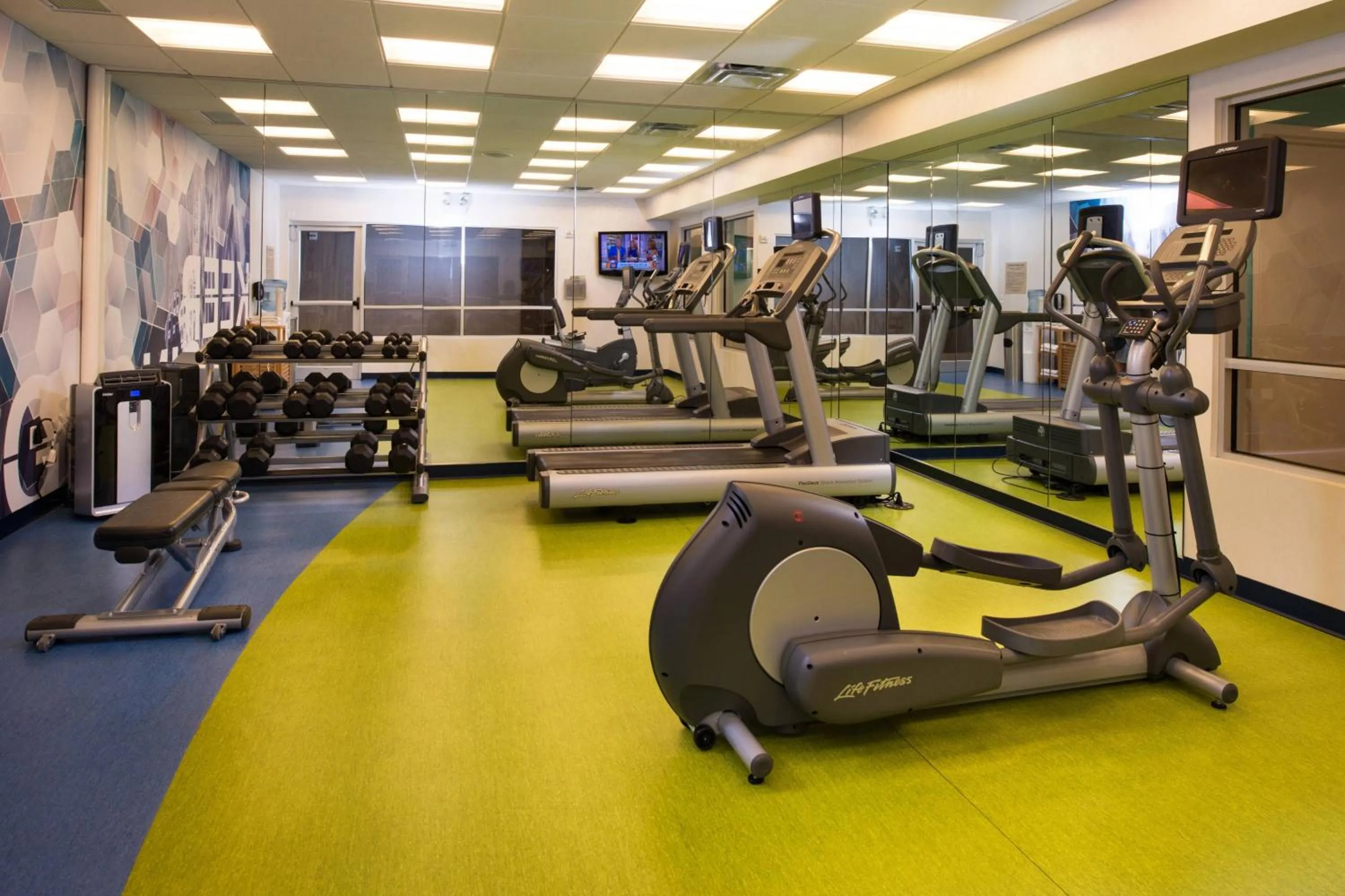 Fitness centre/facilities in SpringHill Suites Pittsburgh Southside Works