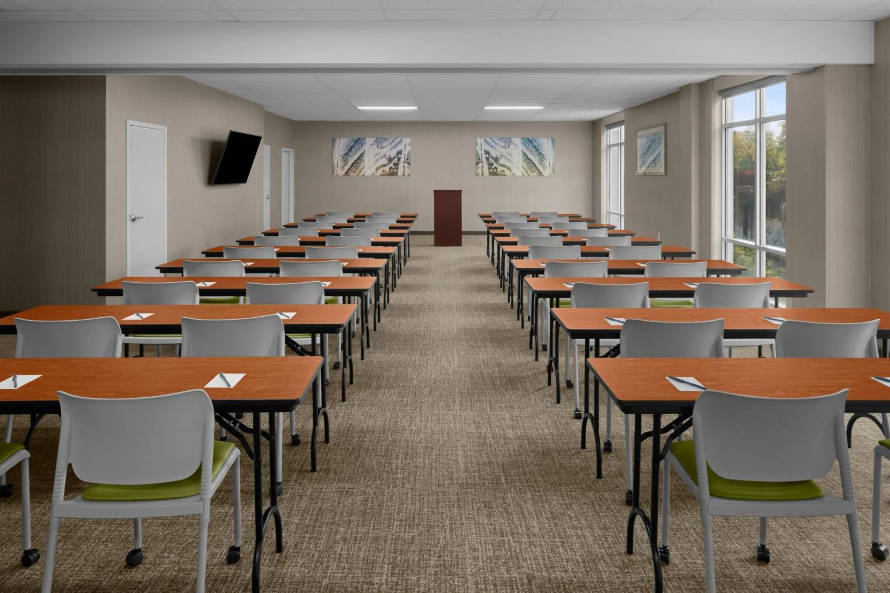 Meeting/conference room in SpringHill Suites Pittsburgh Southside Works