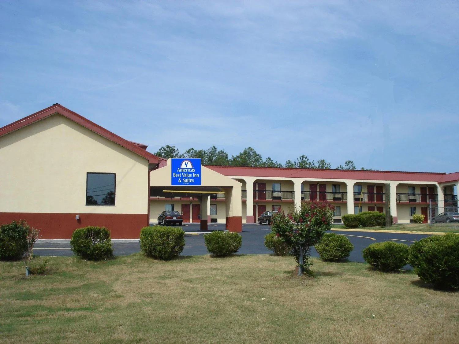 Property building in Americas Best Value Inn & Suites Macon