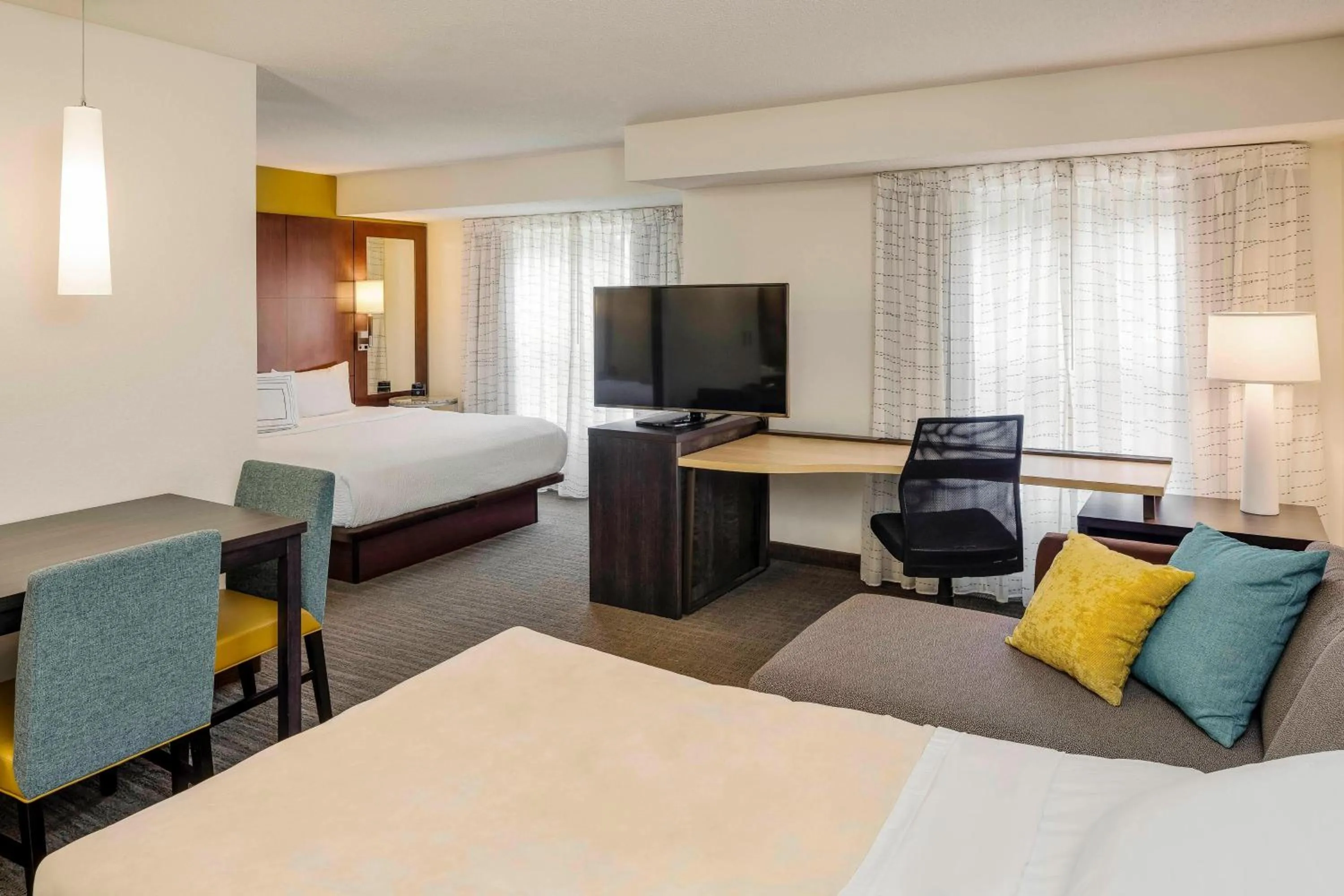 Bedroom, Bed in Residence Inn by Marriott Portsmouth
