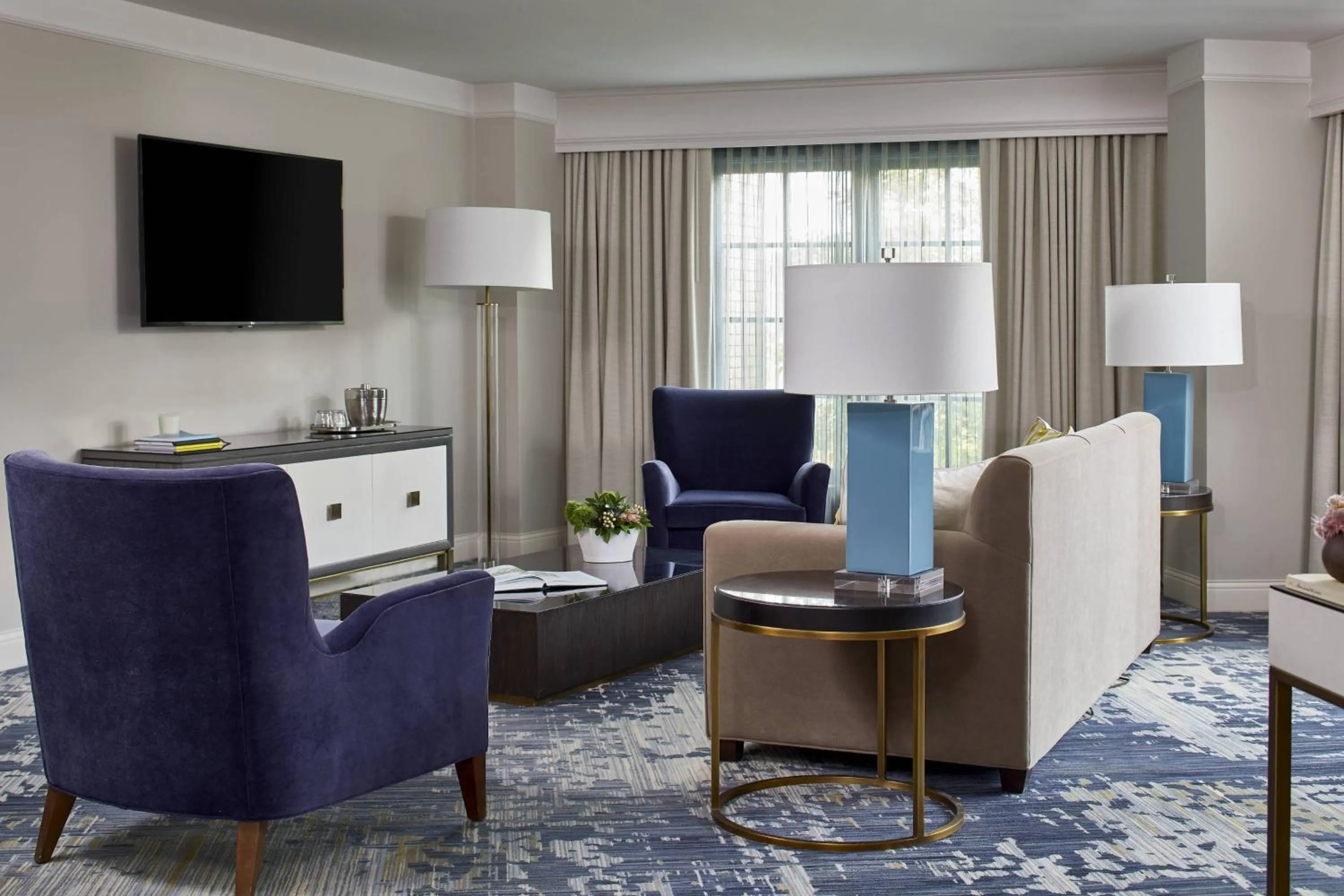 Living room in Grand Hotel Golf Resort & Spa, Autograph Collection