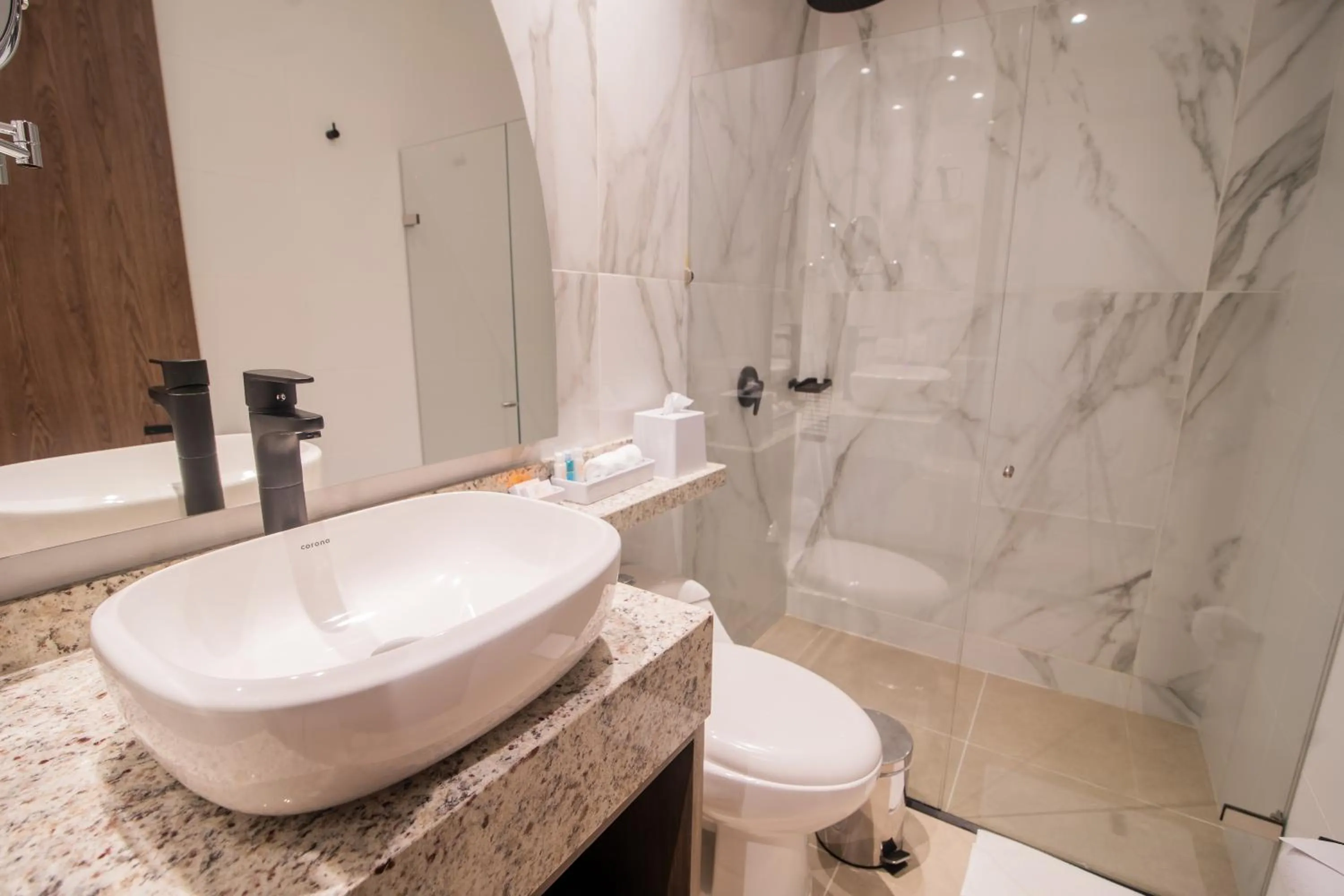 Shower in Hotel Zi One Luxury