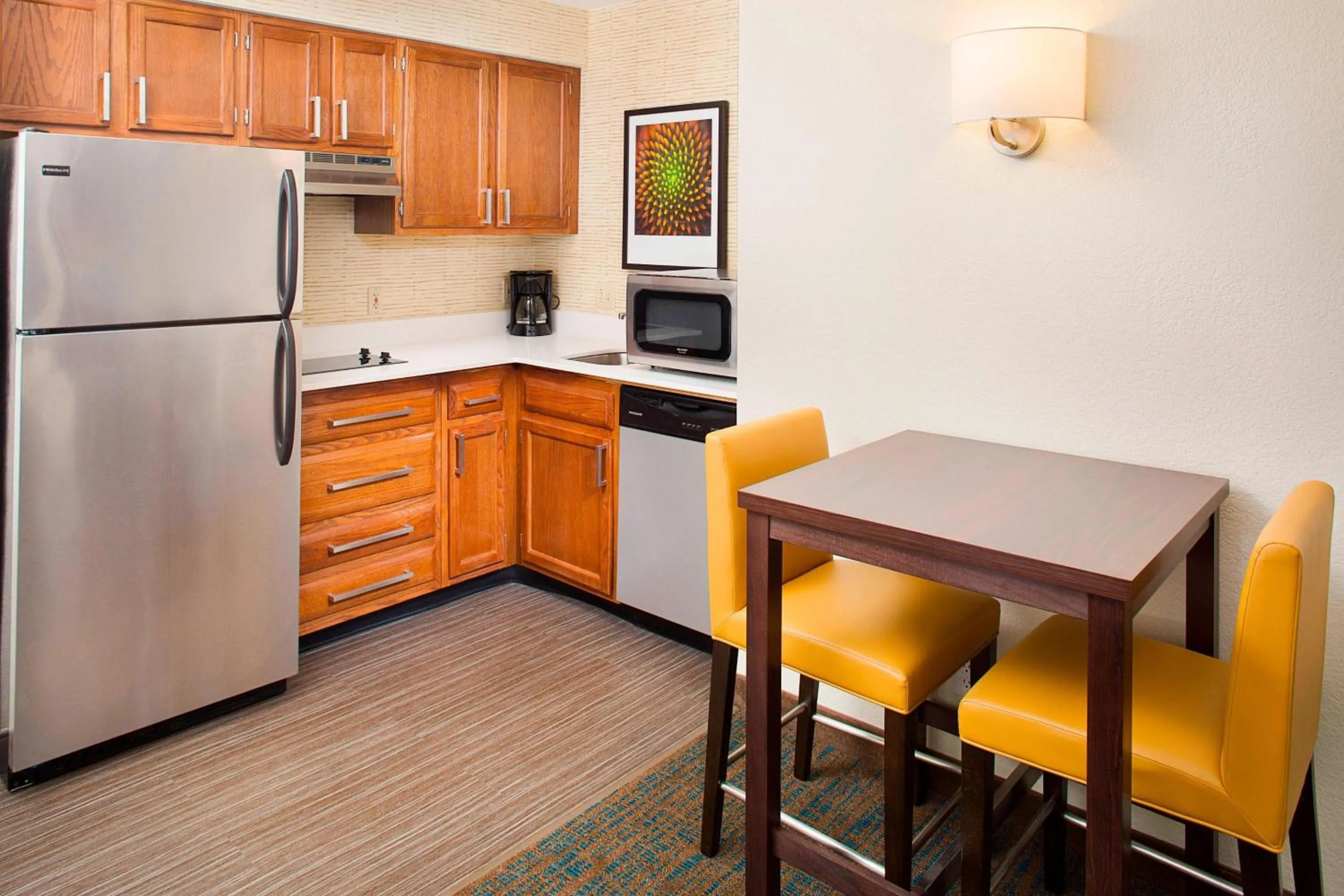 Kitchen or kitchenette in Residence Inn Portland Scarborough