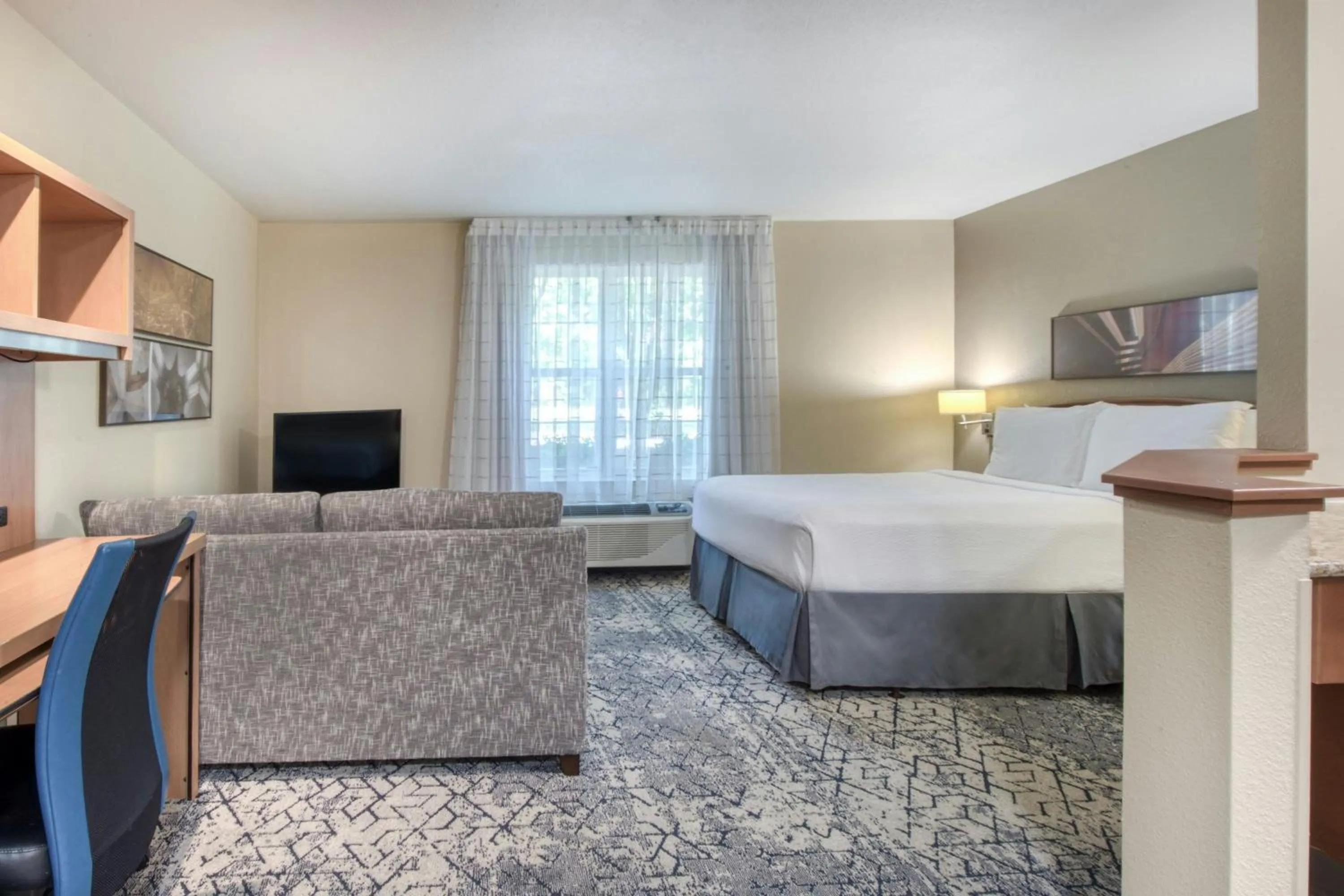 Photo of the whole room, Bed in TownePlace Suites Raleigh Cary/Weston Parkway