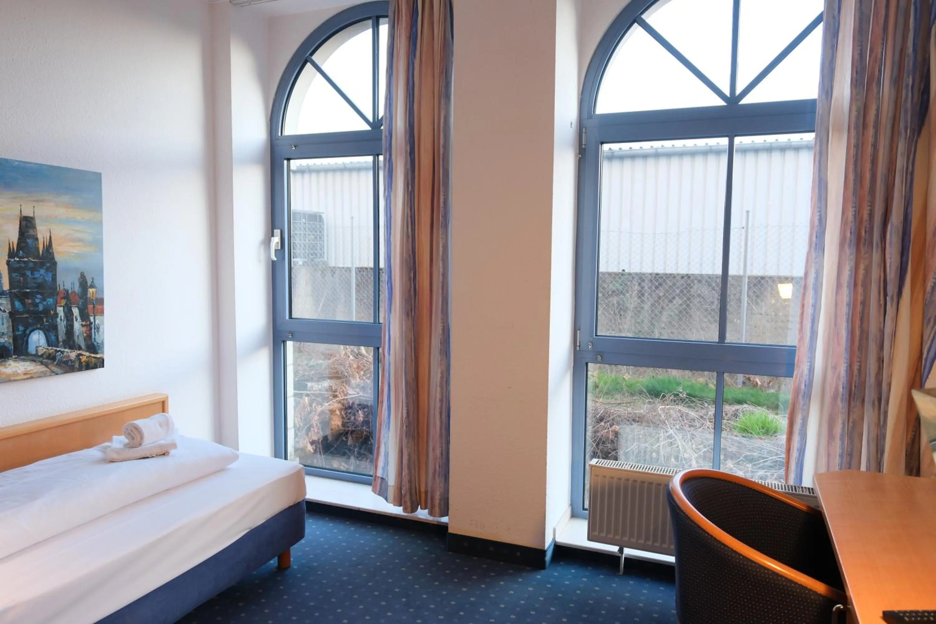 Bed in Stargaze Forum Hotel Düsseldorf-Hilden