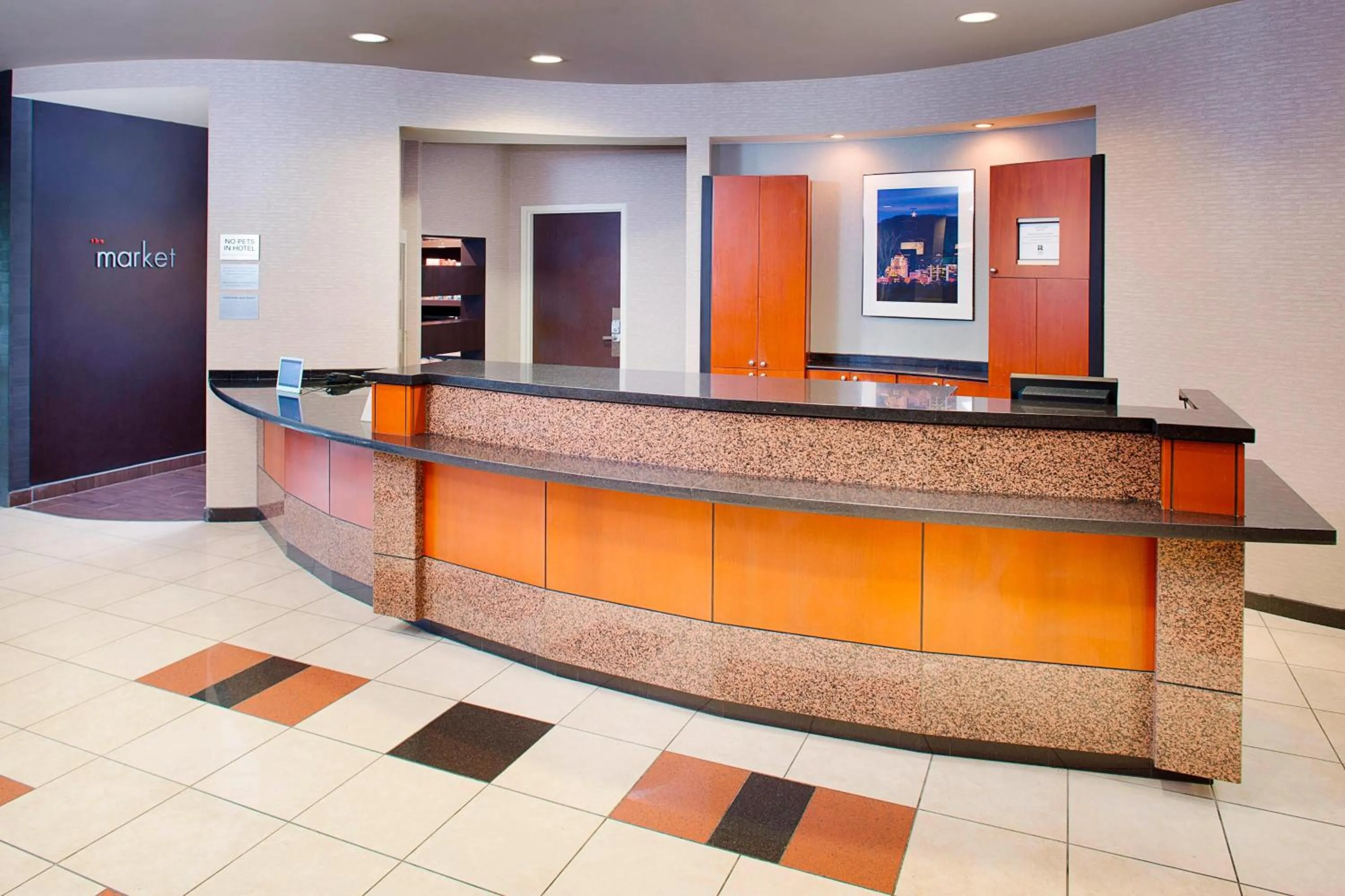 Lobby or reception in Courtyard by Marriott Roanoke Airport
