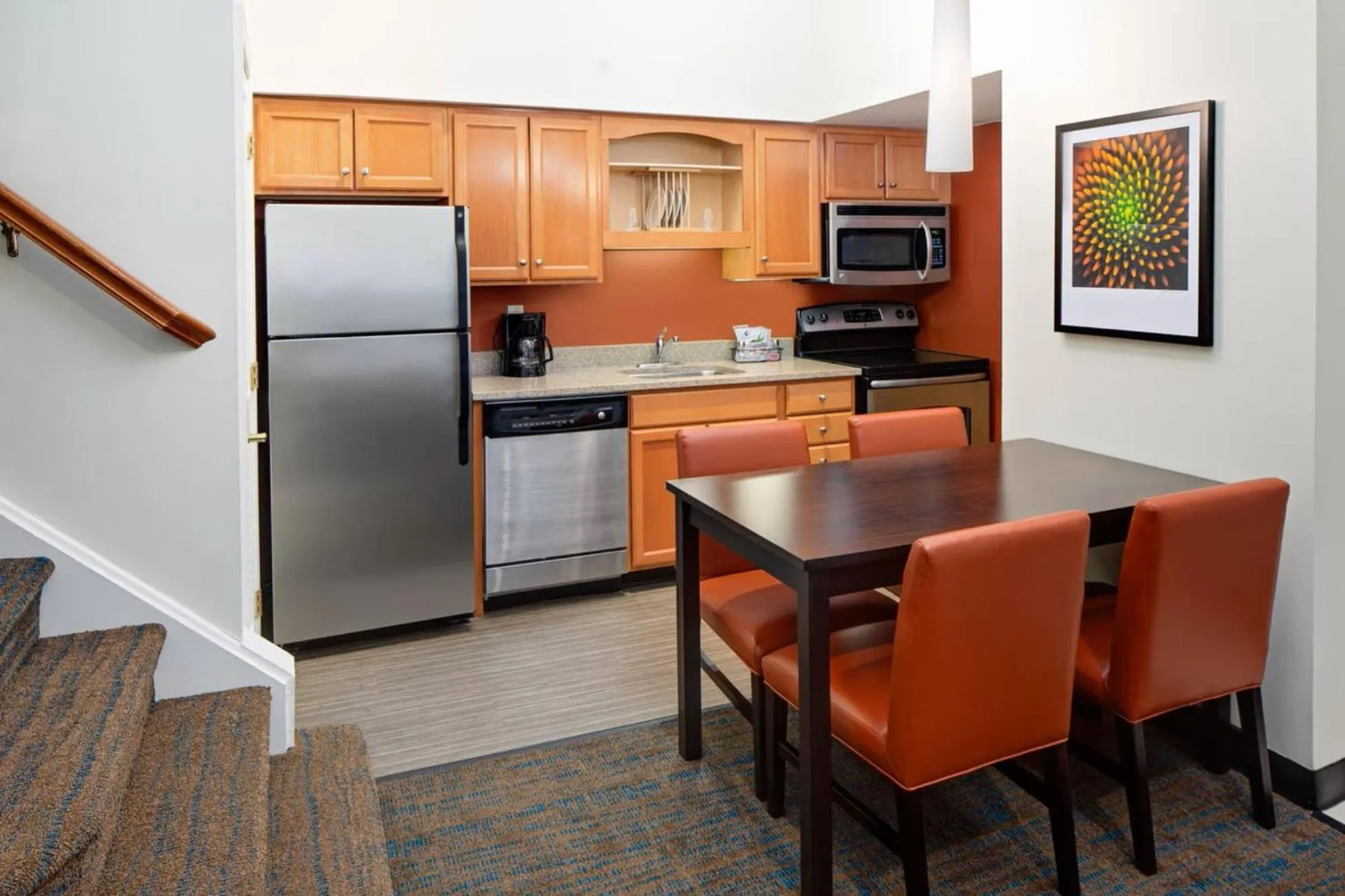 kitchen in Residence Inn Richmond West End