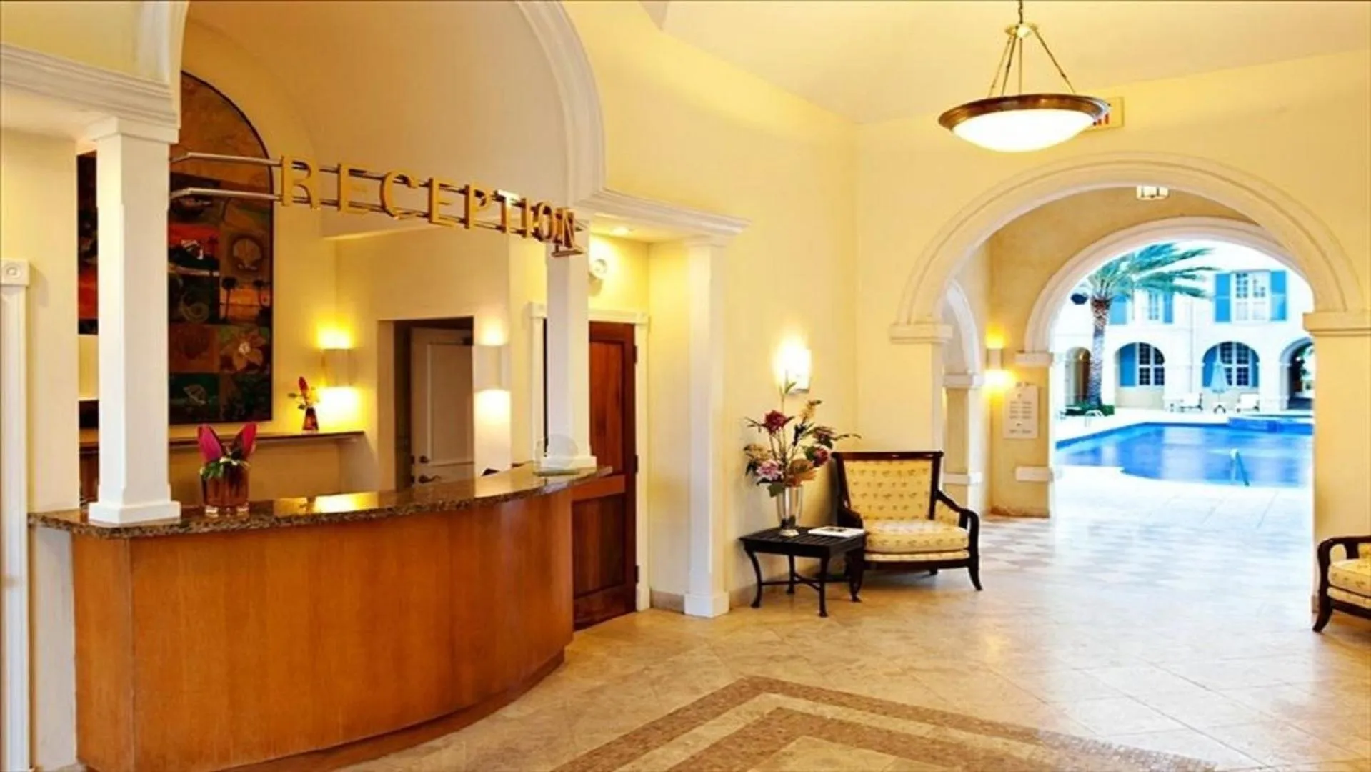 Lobby or reception in Villa Renaissance