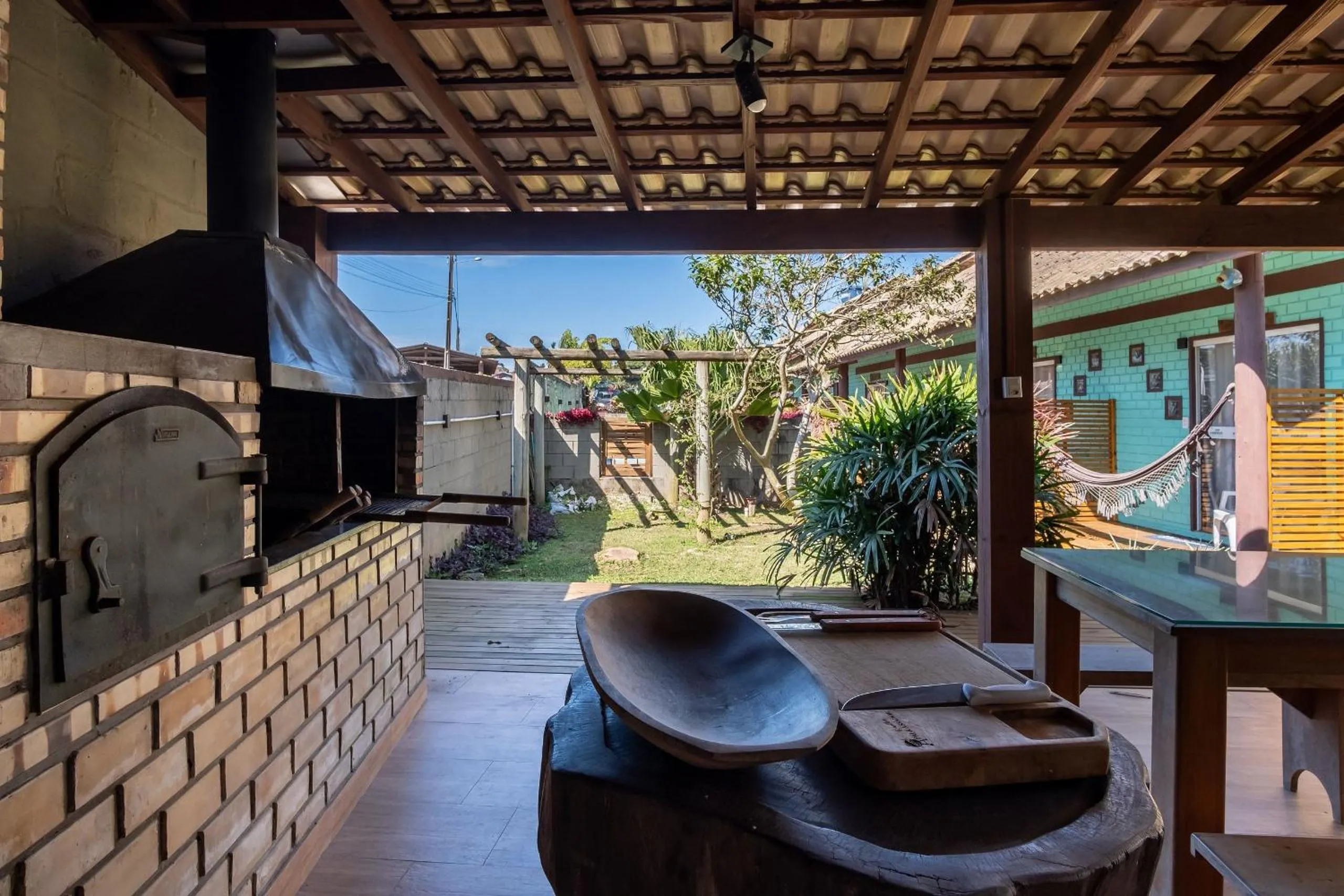 BBQ facilities in Pousada Hanalie by - Easy Hotéis