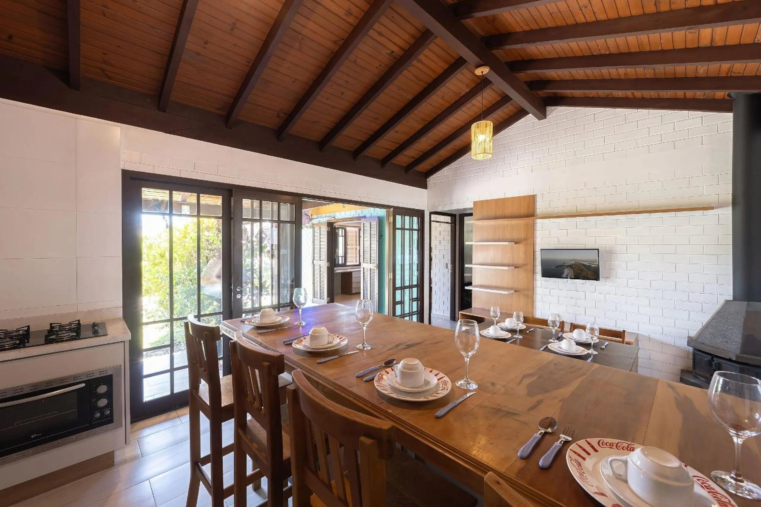 Kitchen or kitchenette in Pousada Hanalie by - Easy Hotéis