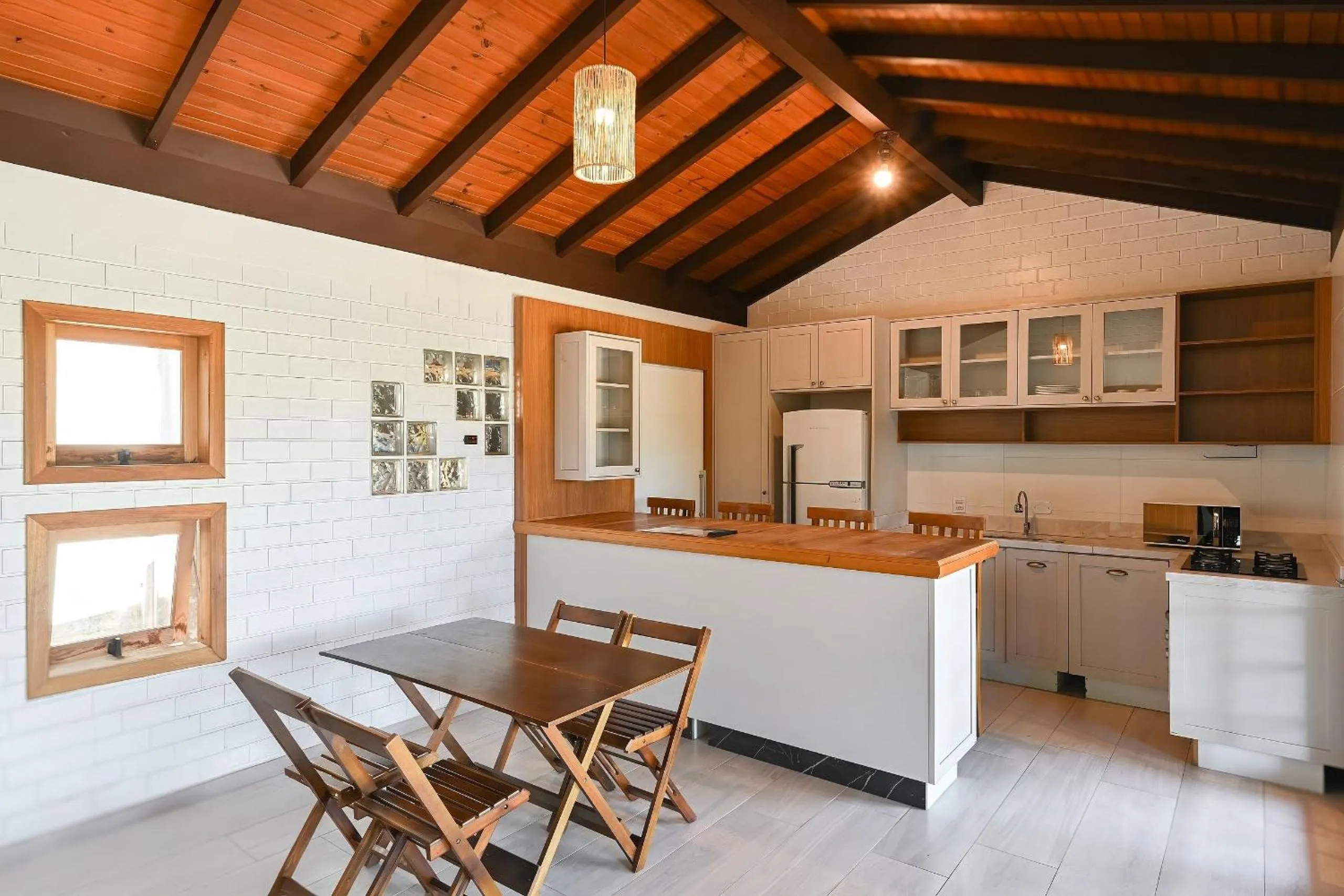 Kitchen or kitchenette in Pousada Hanalie by - Easy Hotéis