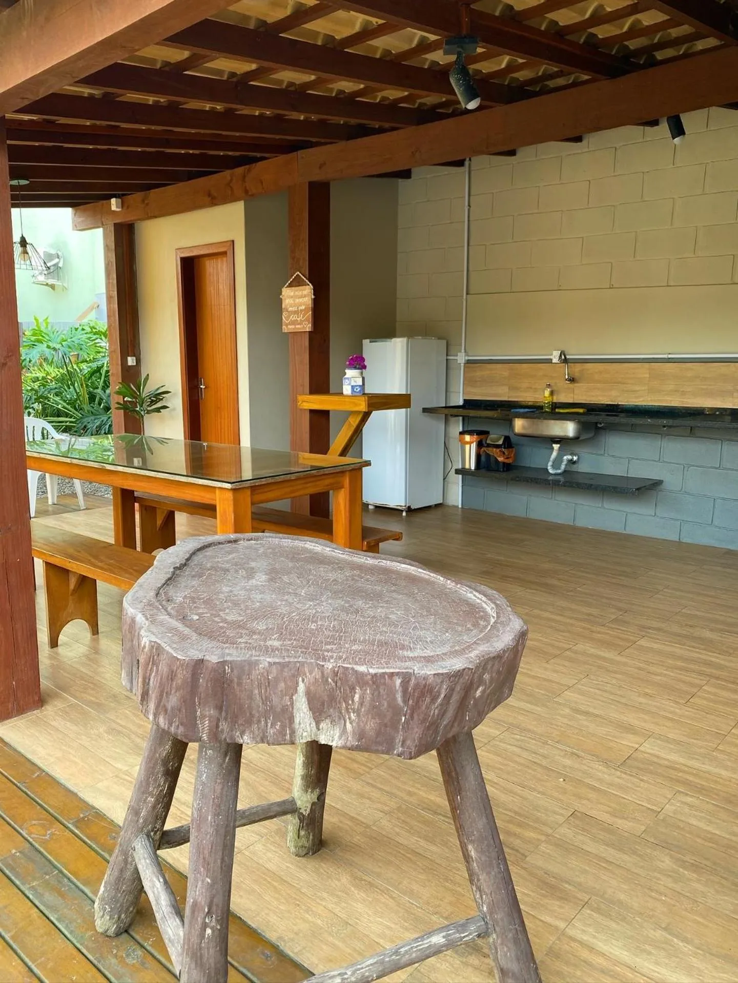 BBQ facilities in Pousada Hanalie by - Easy Hotéis