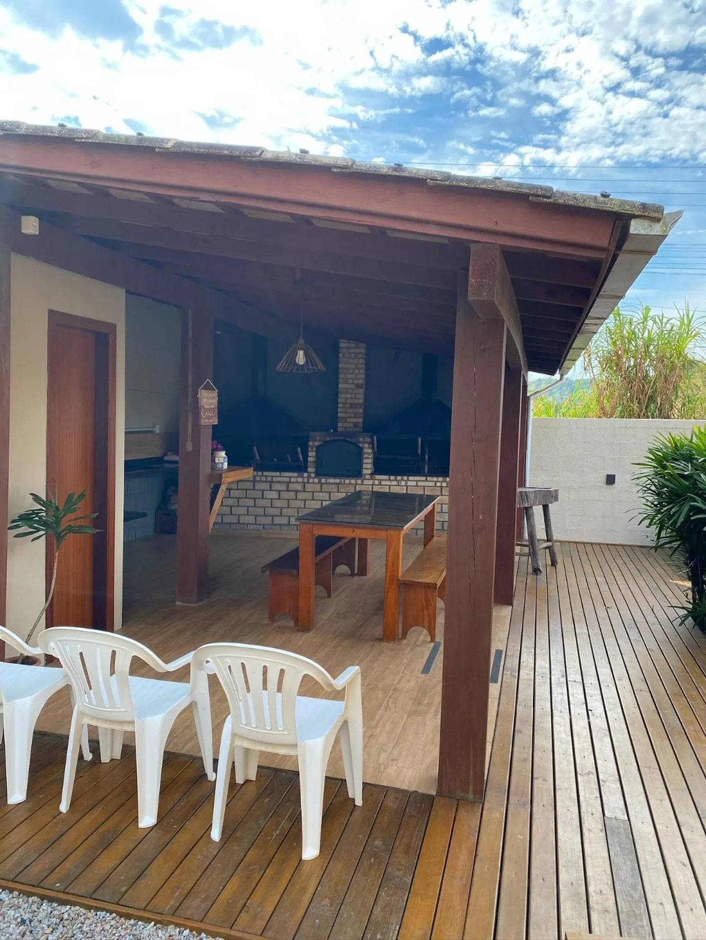 Patio in Pousada Hanalie by - Easy Hotéis