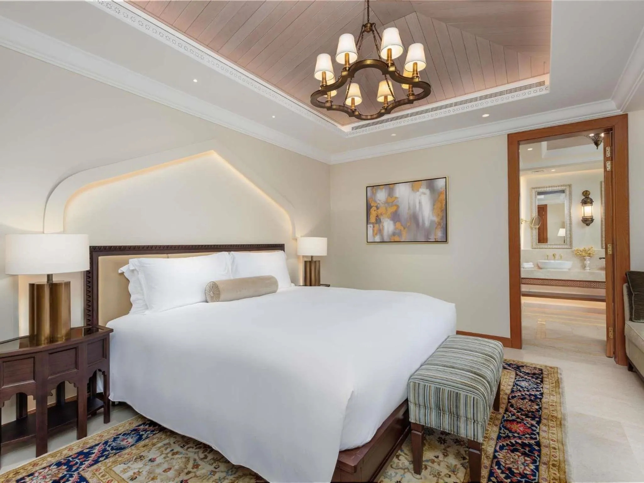 Bedroom, Bed in Sofitel Bahrain Zallaq Thalassa Sea & Spa