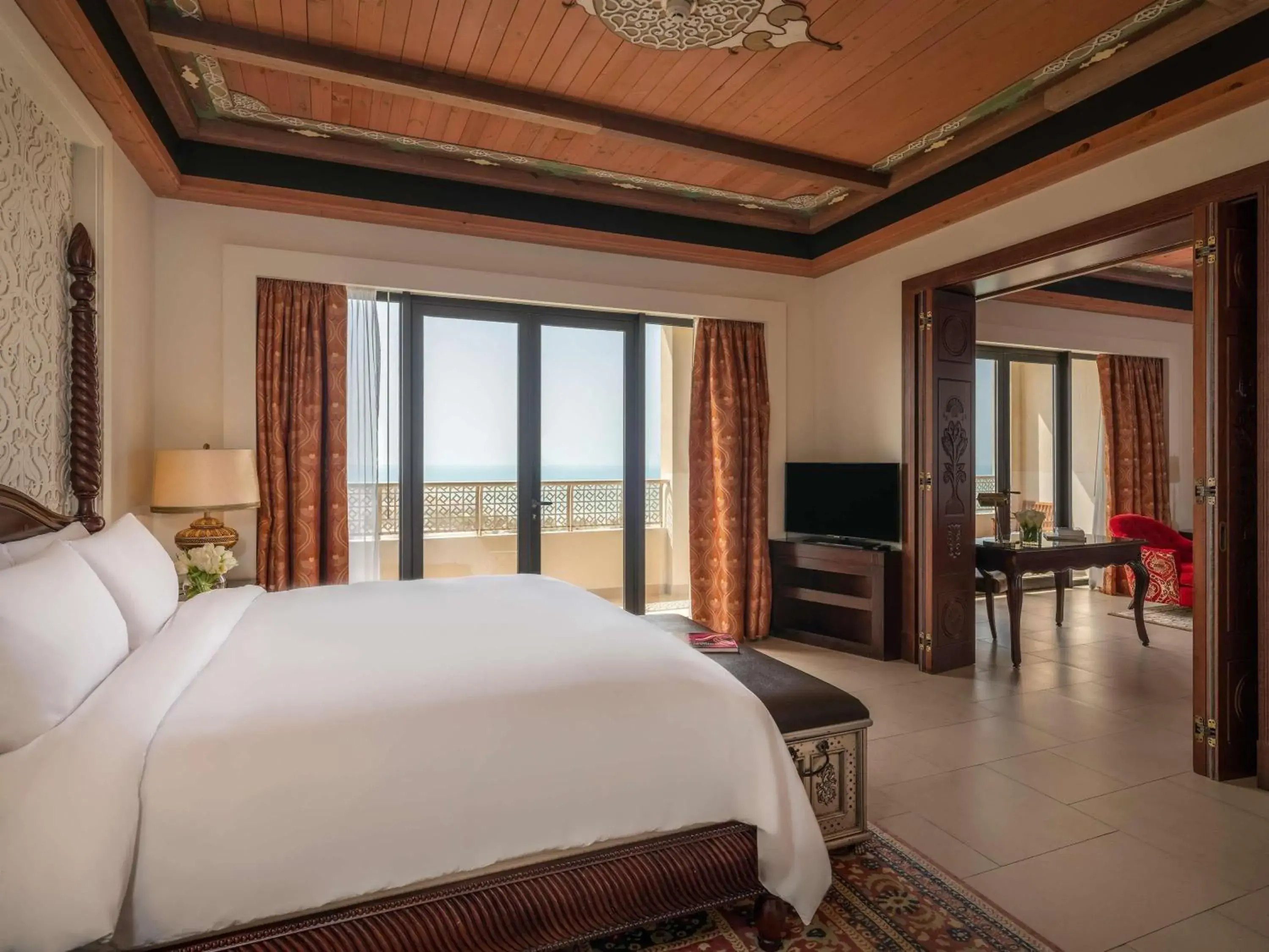 Prestige Suite with balcony and sea view in Sofitel Bahrain Zallaq Thalassa Sea & Spa Prestige Suite with balcony and sea view in Sofitel Bahrain Zallaq Thalassa Sea & Spa
