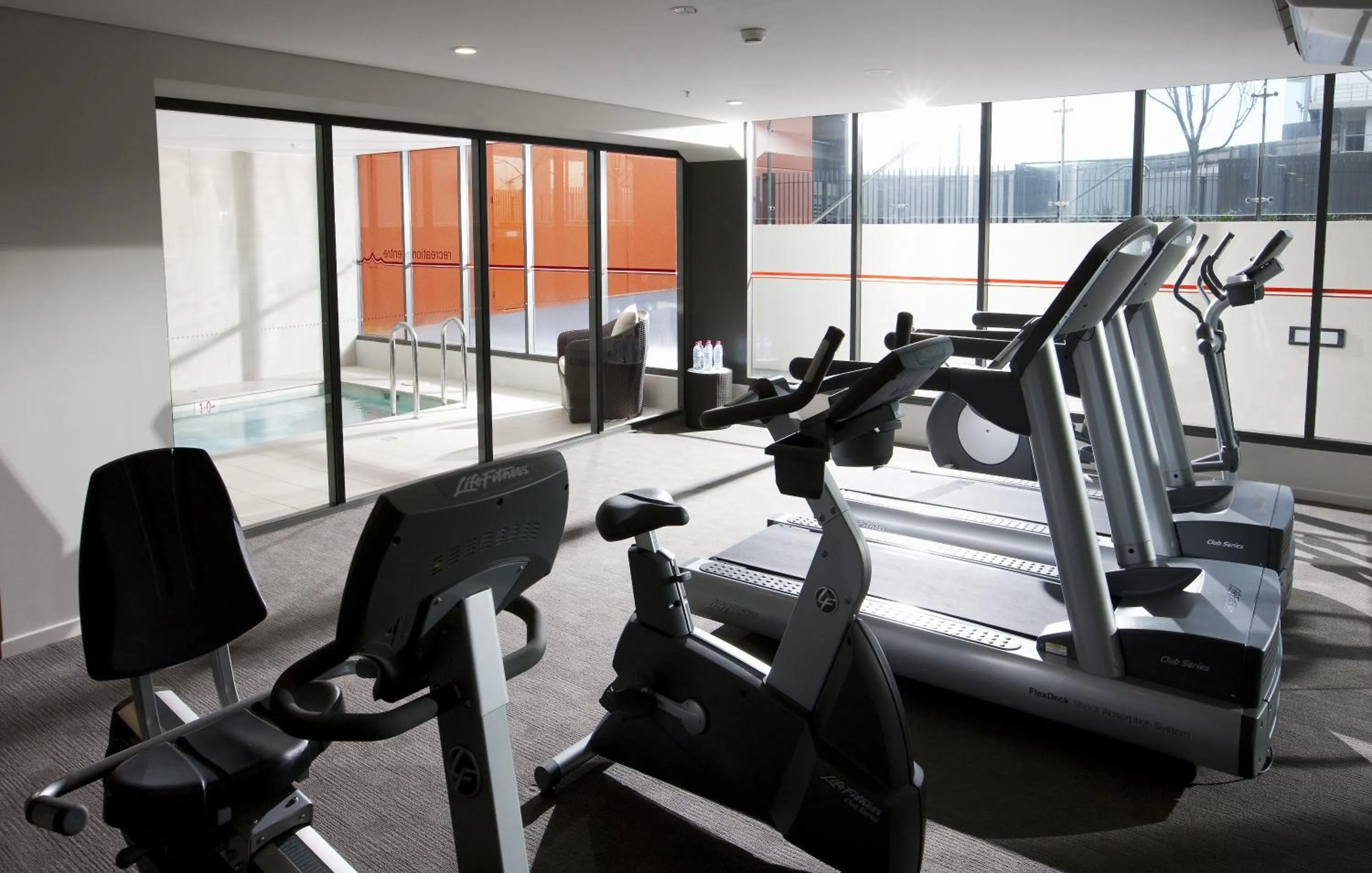 Steam room in Novotel Newcastle Beach