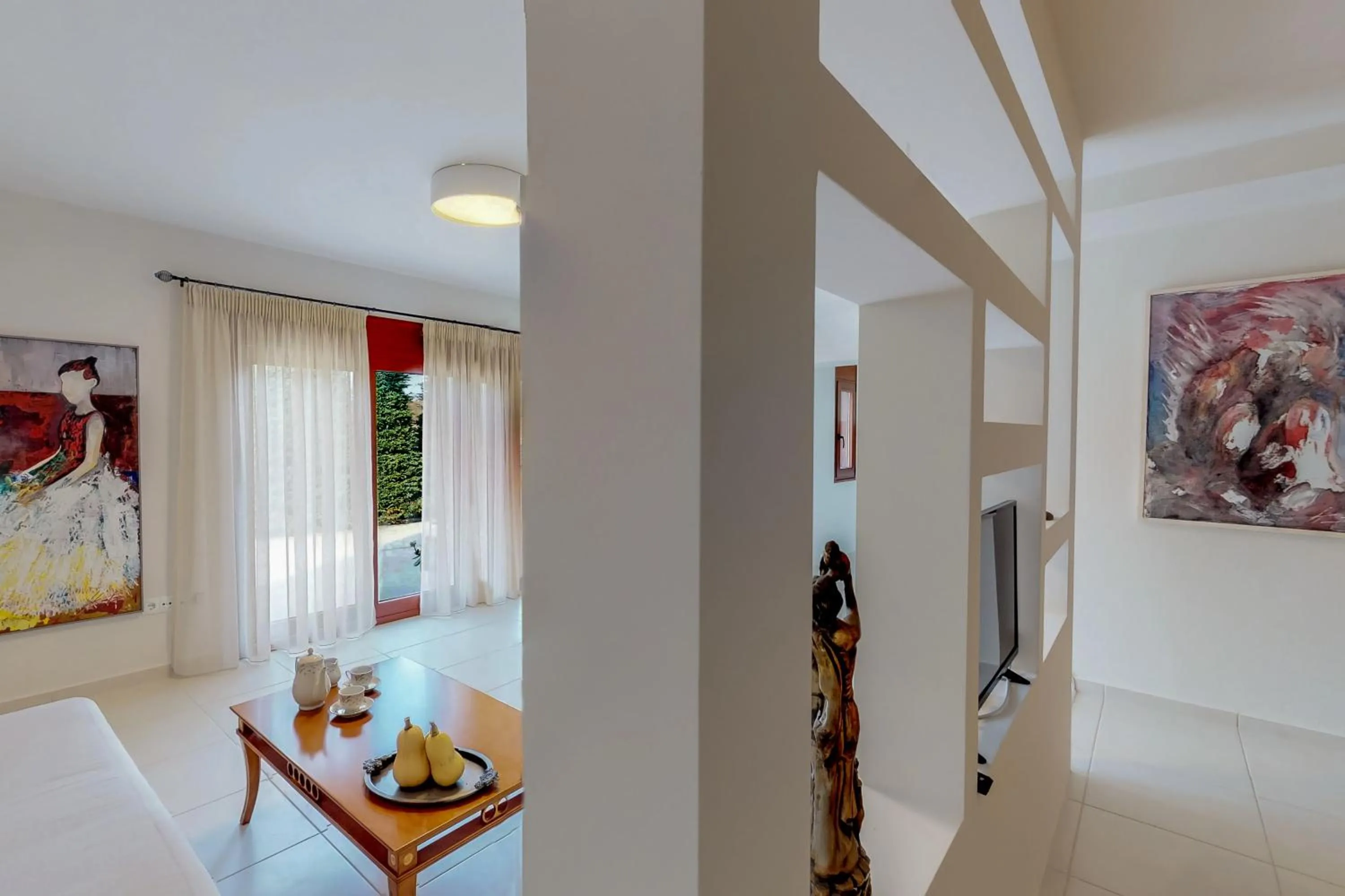 Seating area in Ocean Villas Complex