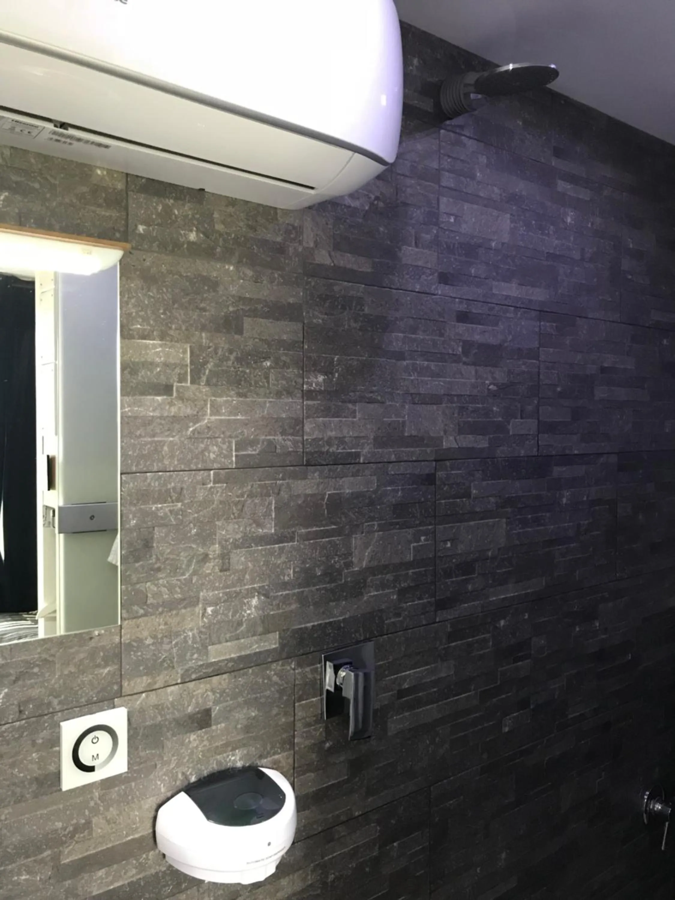 Shower in B&B Villa degli Angeli