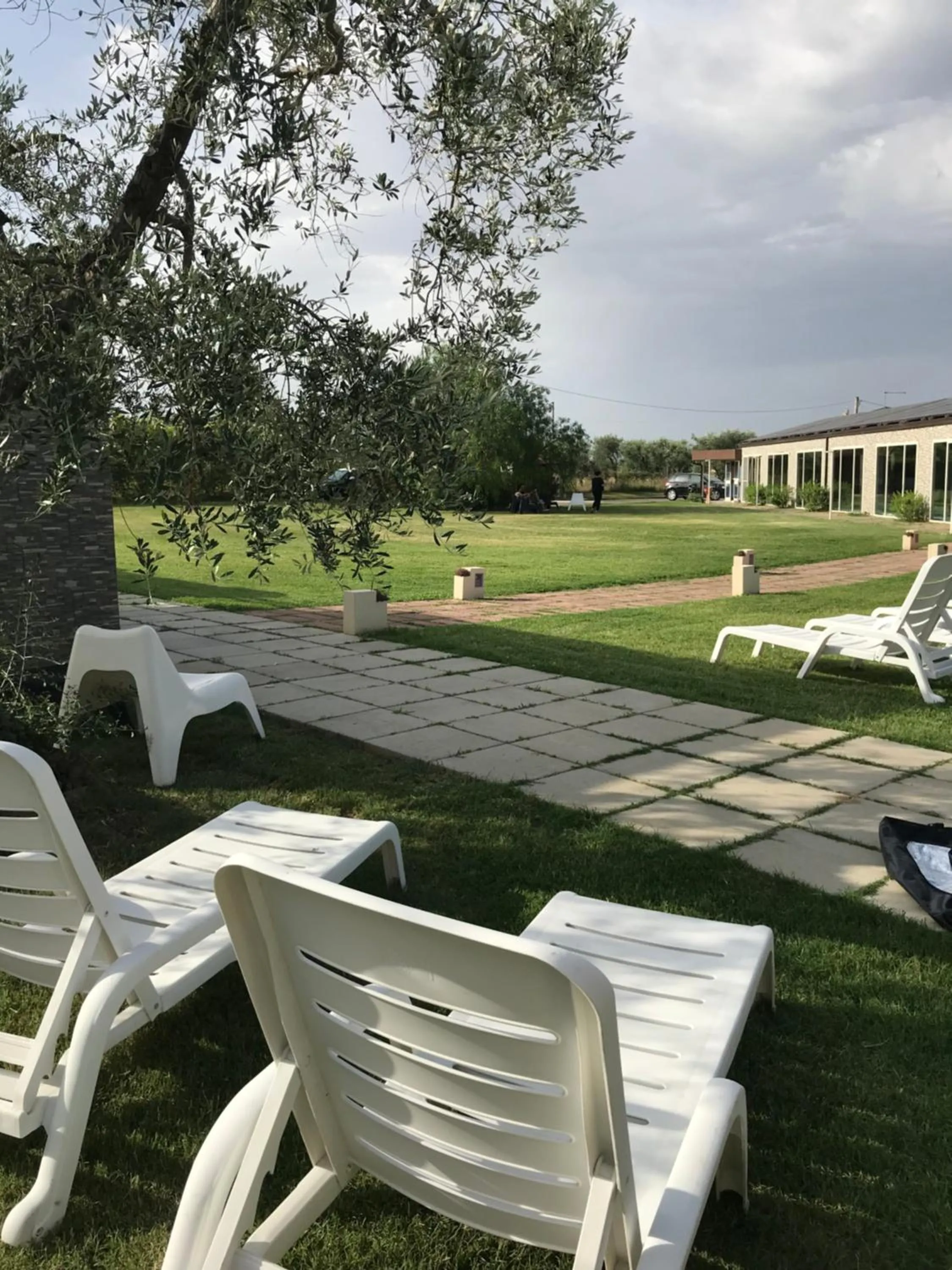 Garden view in B&B Villa degli Angeli
