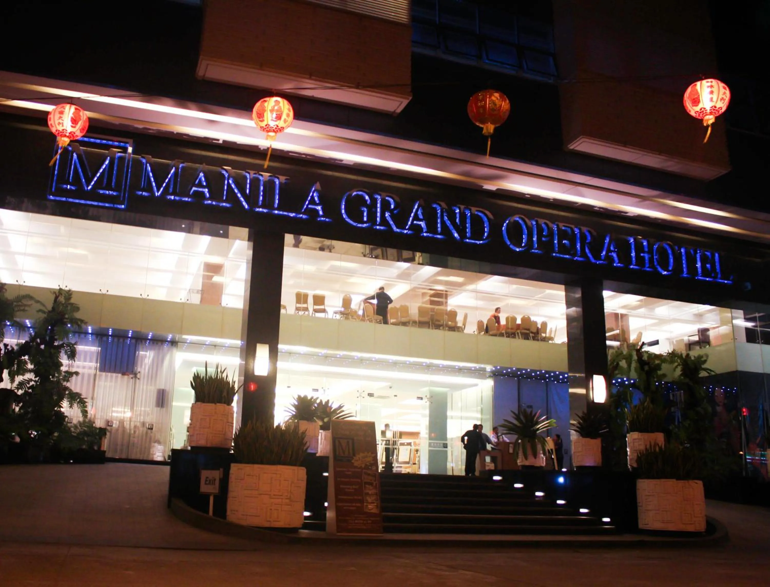 Facade/entrance in Manila Grand Opera Hotel