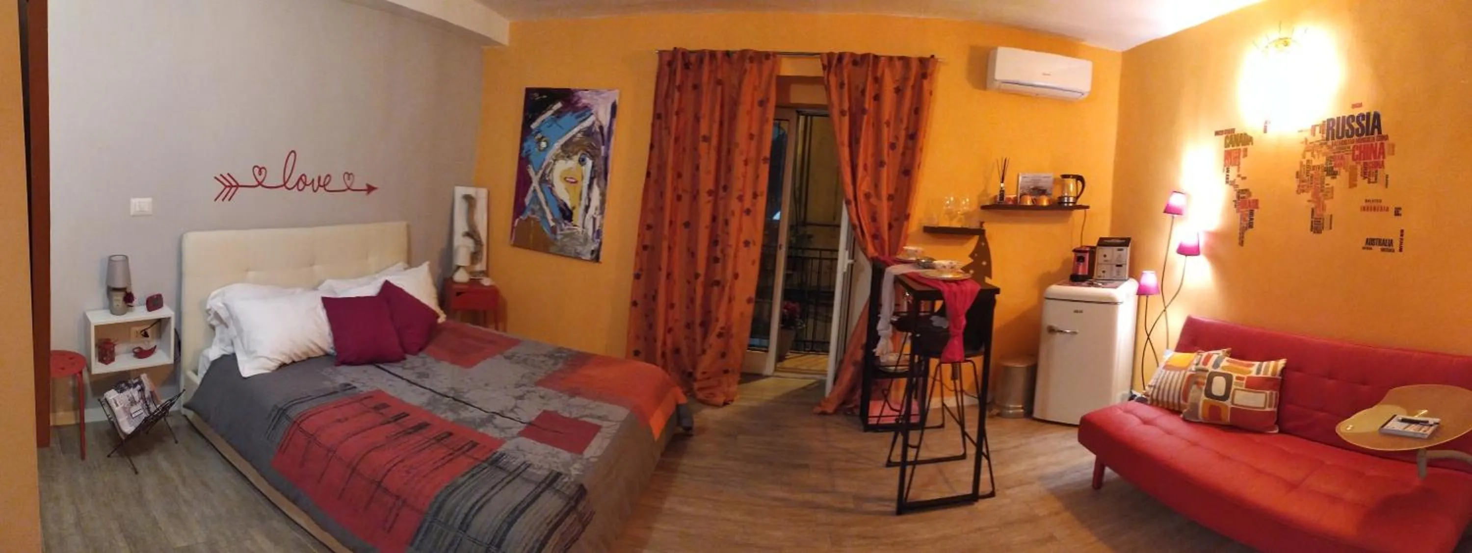 Bedroom, Bed in La 'NZIRIA