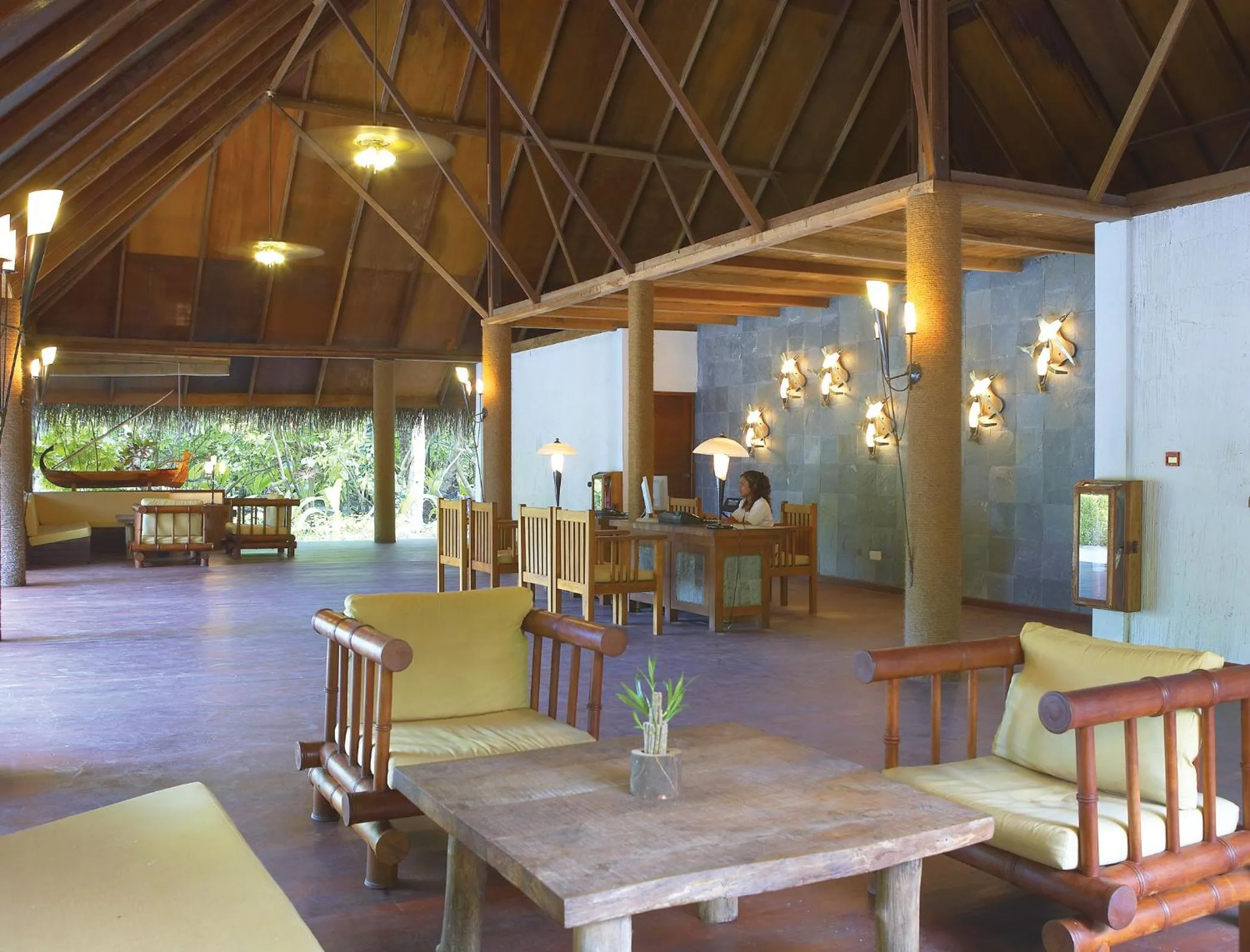 Lobby or reception in Filitheyo Island Resort