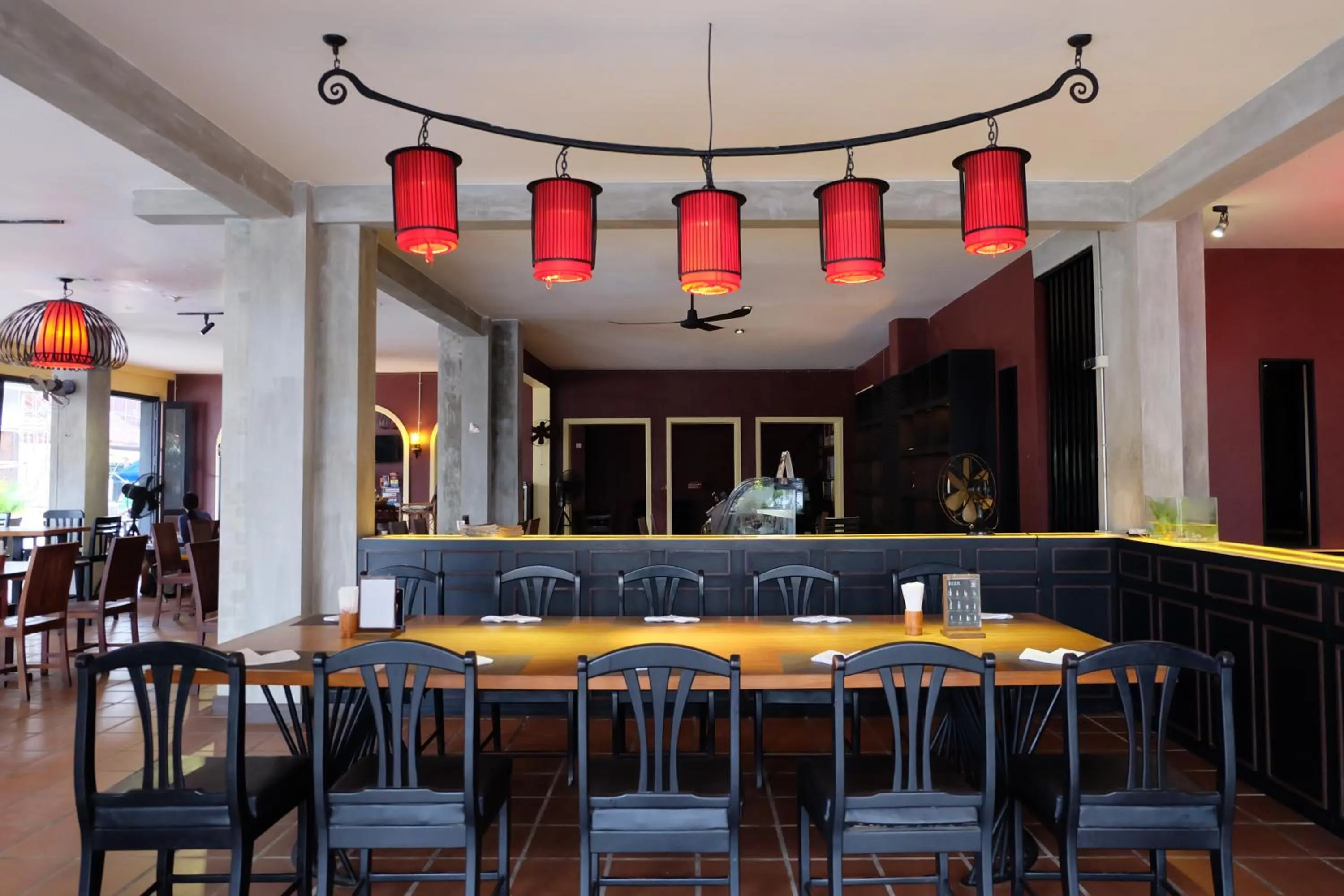 Lounge or bar in Inthira Thakhek