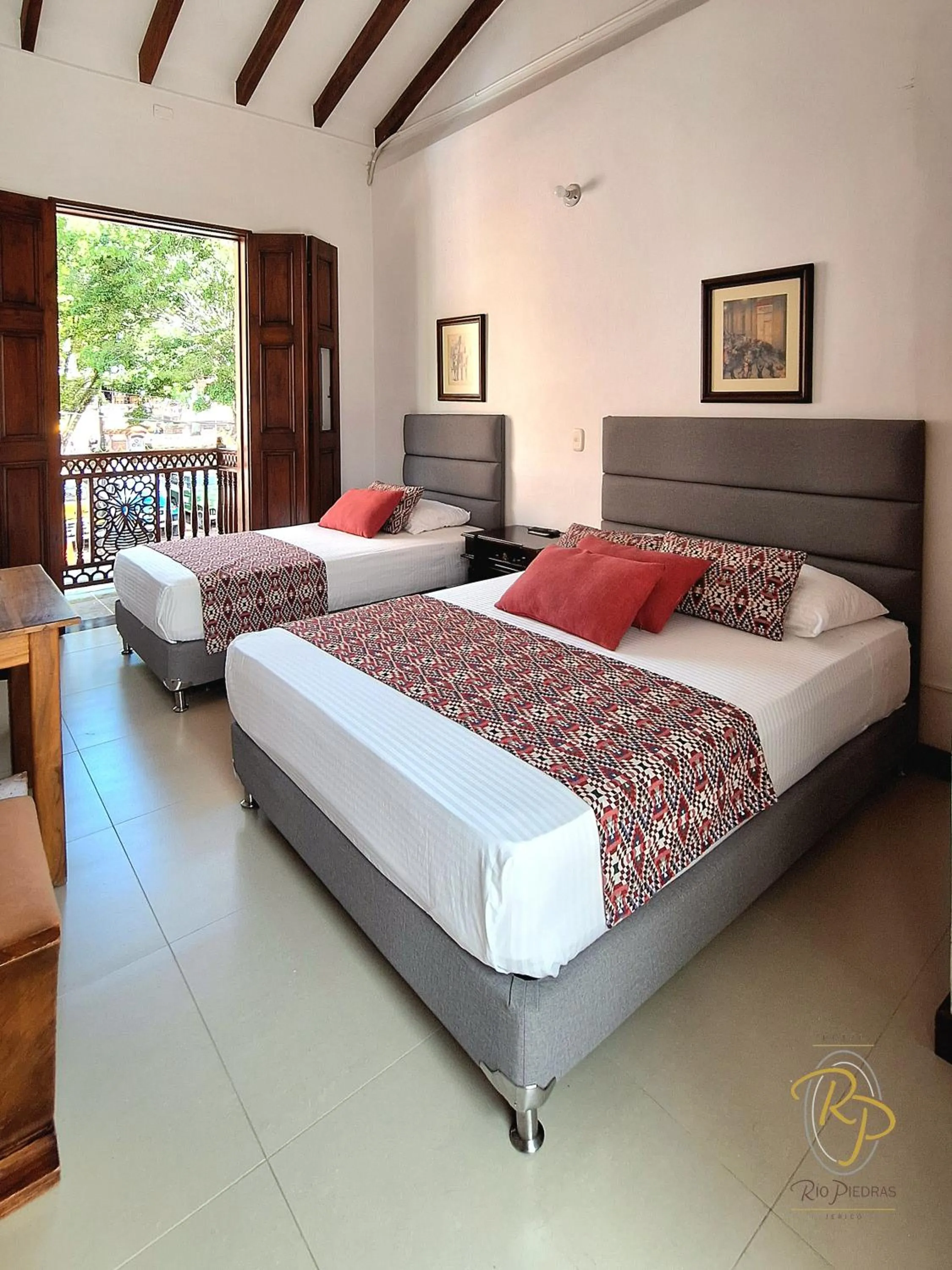 Bed in Hotel Rio Piedras