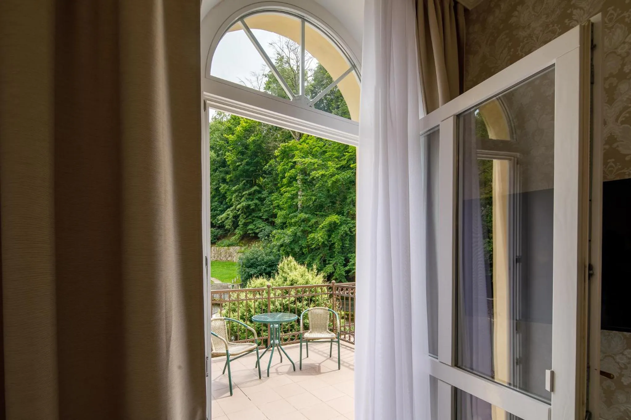 Balcony/Terrace in Villa Basileia Riverside
