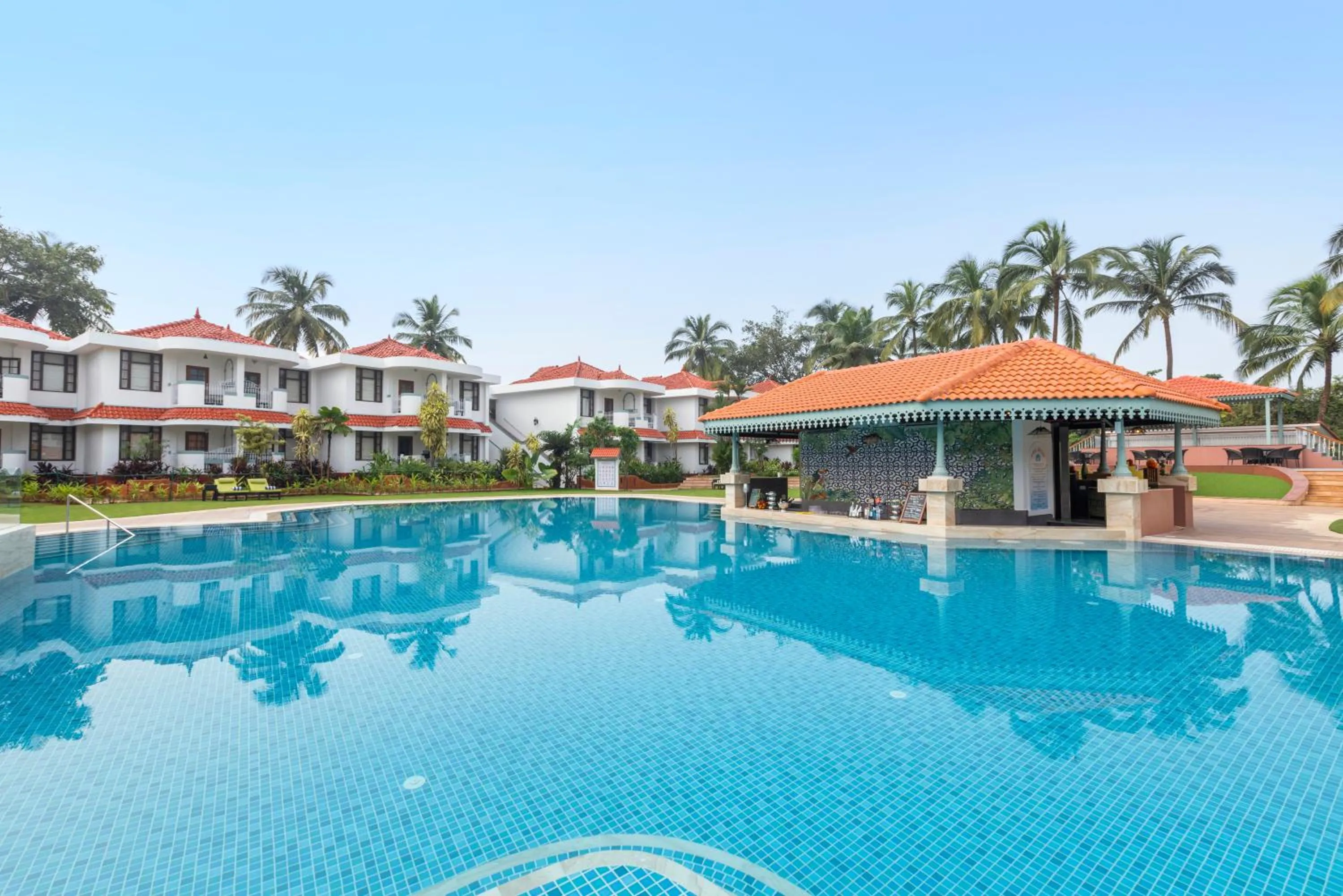 Swimming pool in Heritage Village Resort & Spa Goa
