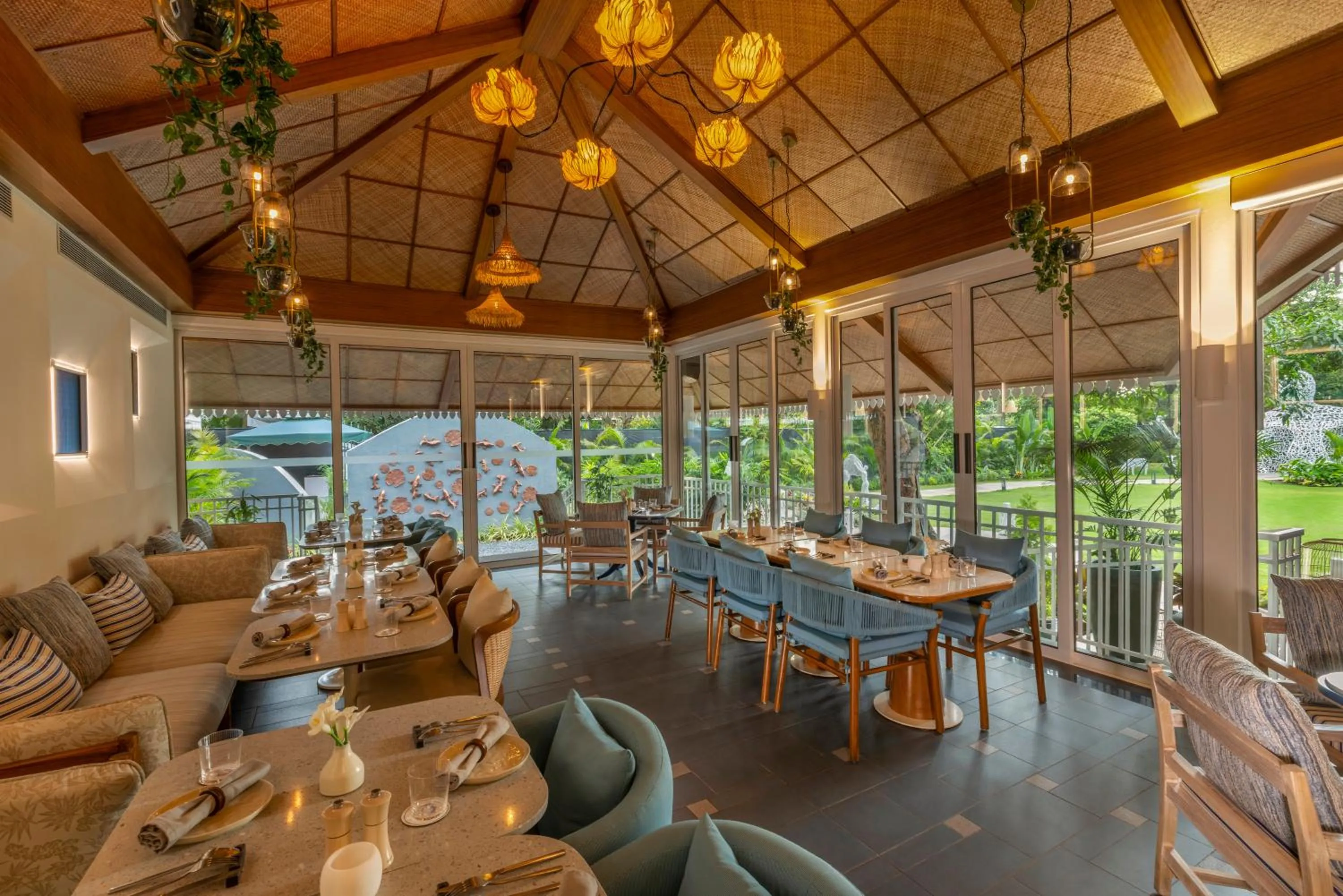 Restaurant/places to eat in Heritage Village Resort & Spa Goa