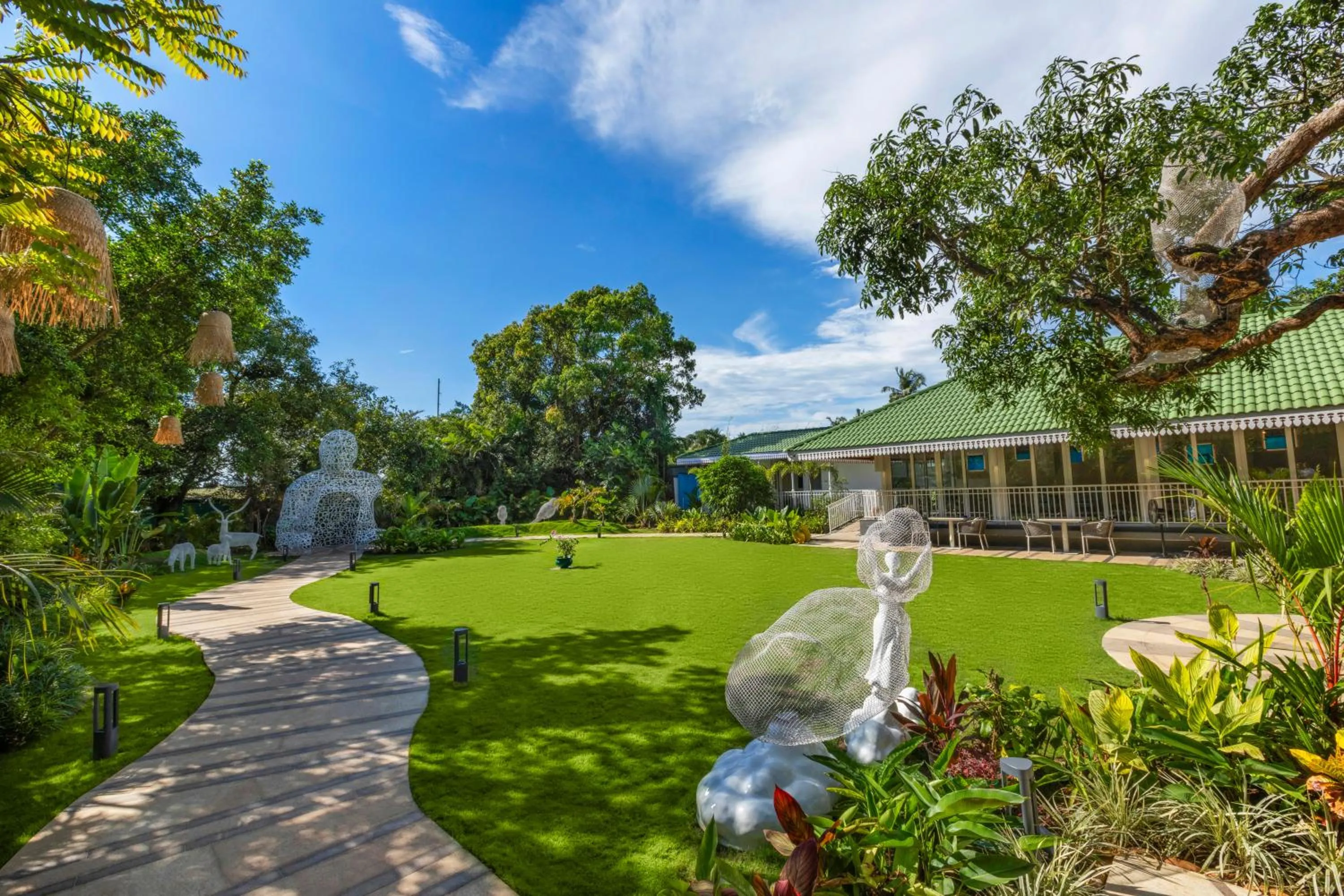 Garden in Heritage Village Resort & Spa Goa