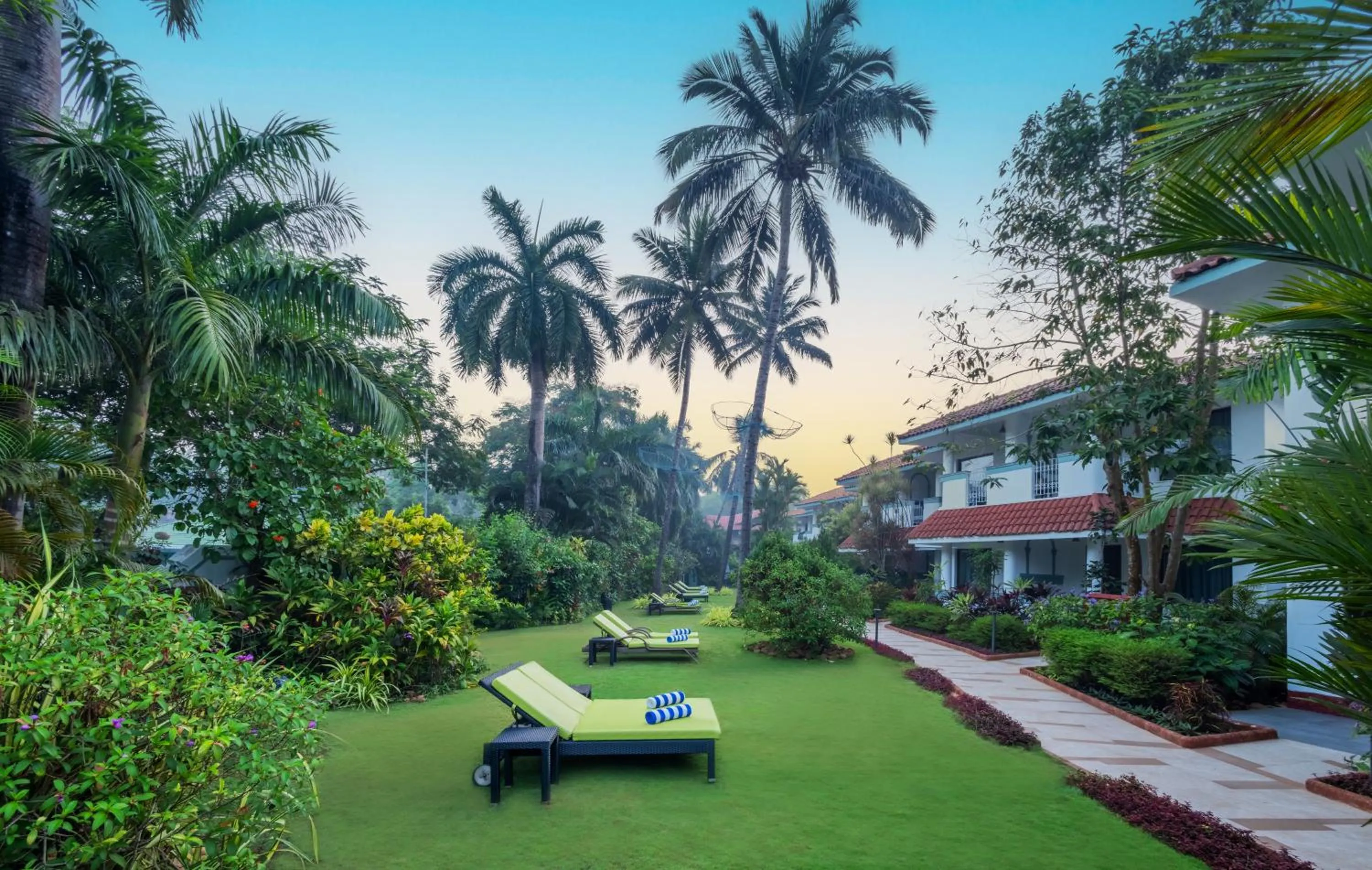 Garden in Heritage Village Resort & Spa Goa