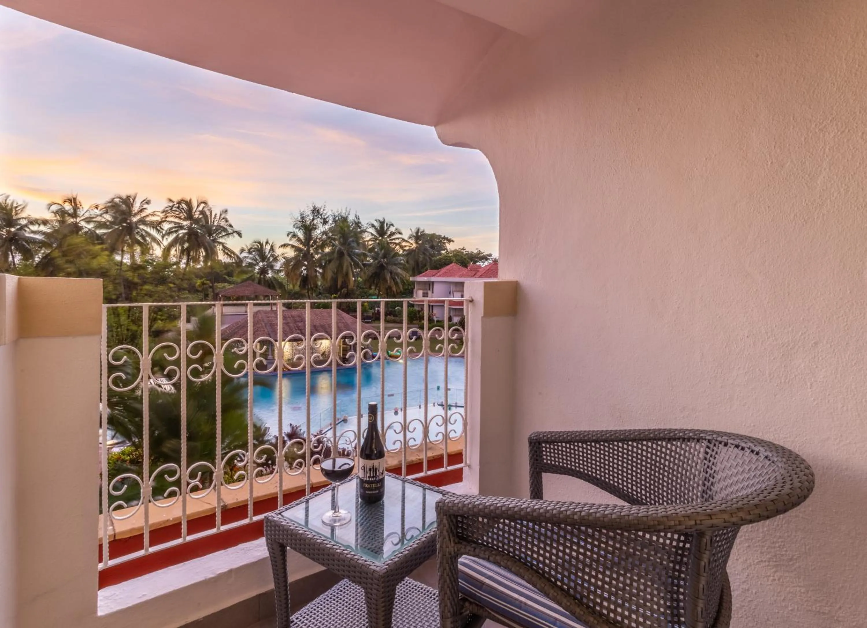 Balcony/Terrace in Heritage Village Resort & Spa Goa