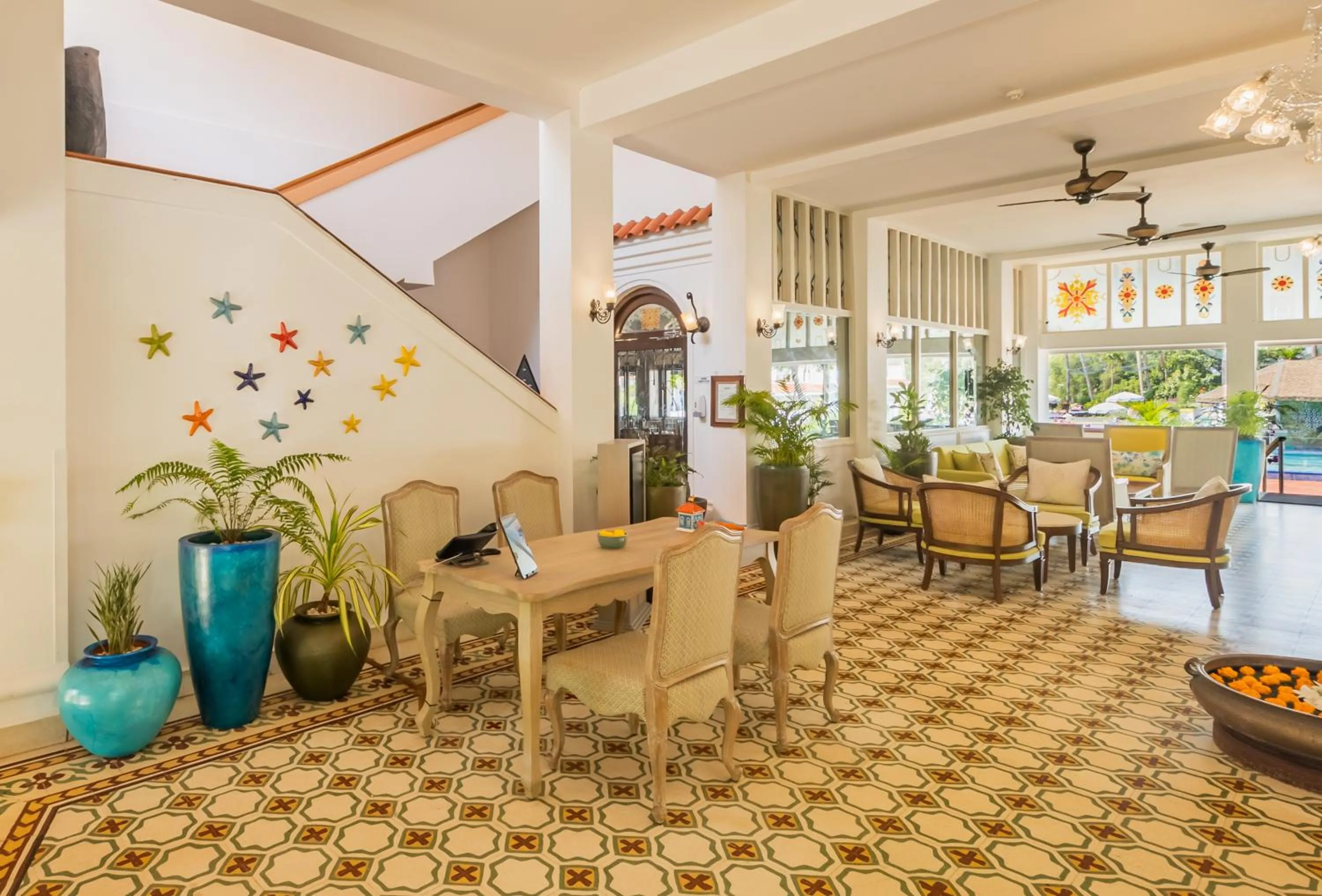 Lobby or reception in Heritage Village Resort & Spa Goa