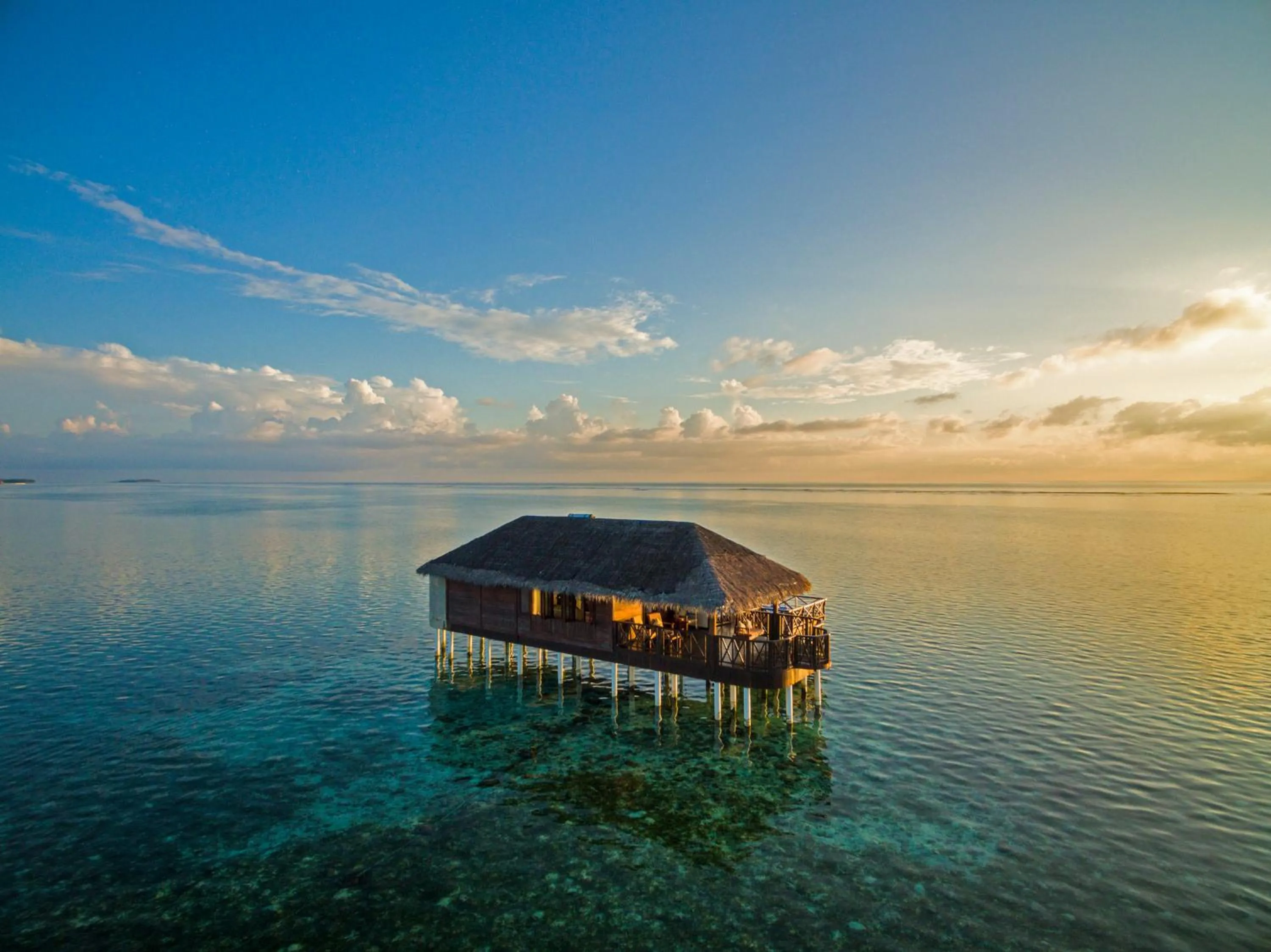 Balcony/Terrace in Medhufushi Island Resort