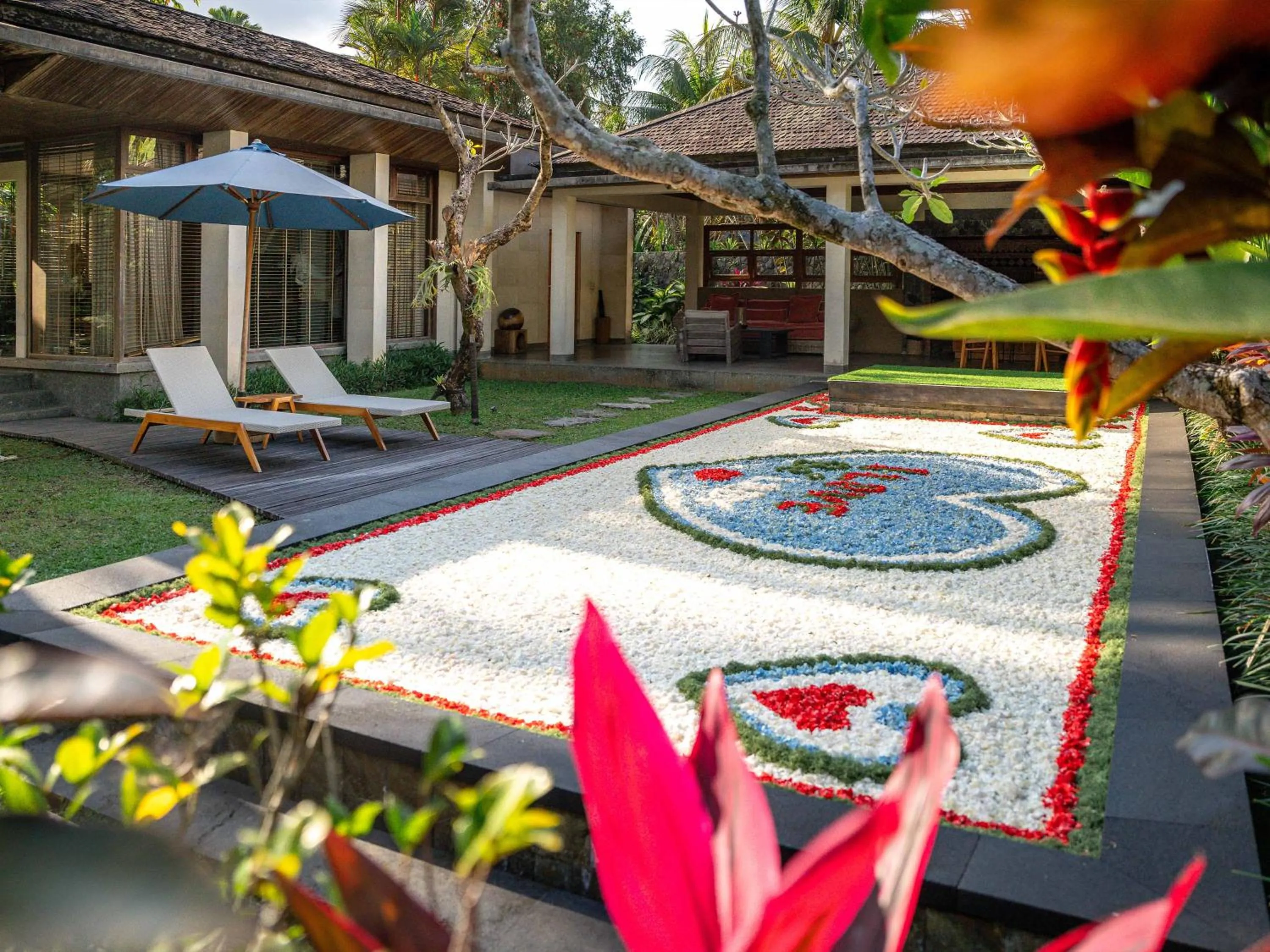 Swimming pool in Chapung Sebali Resort