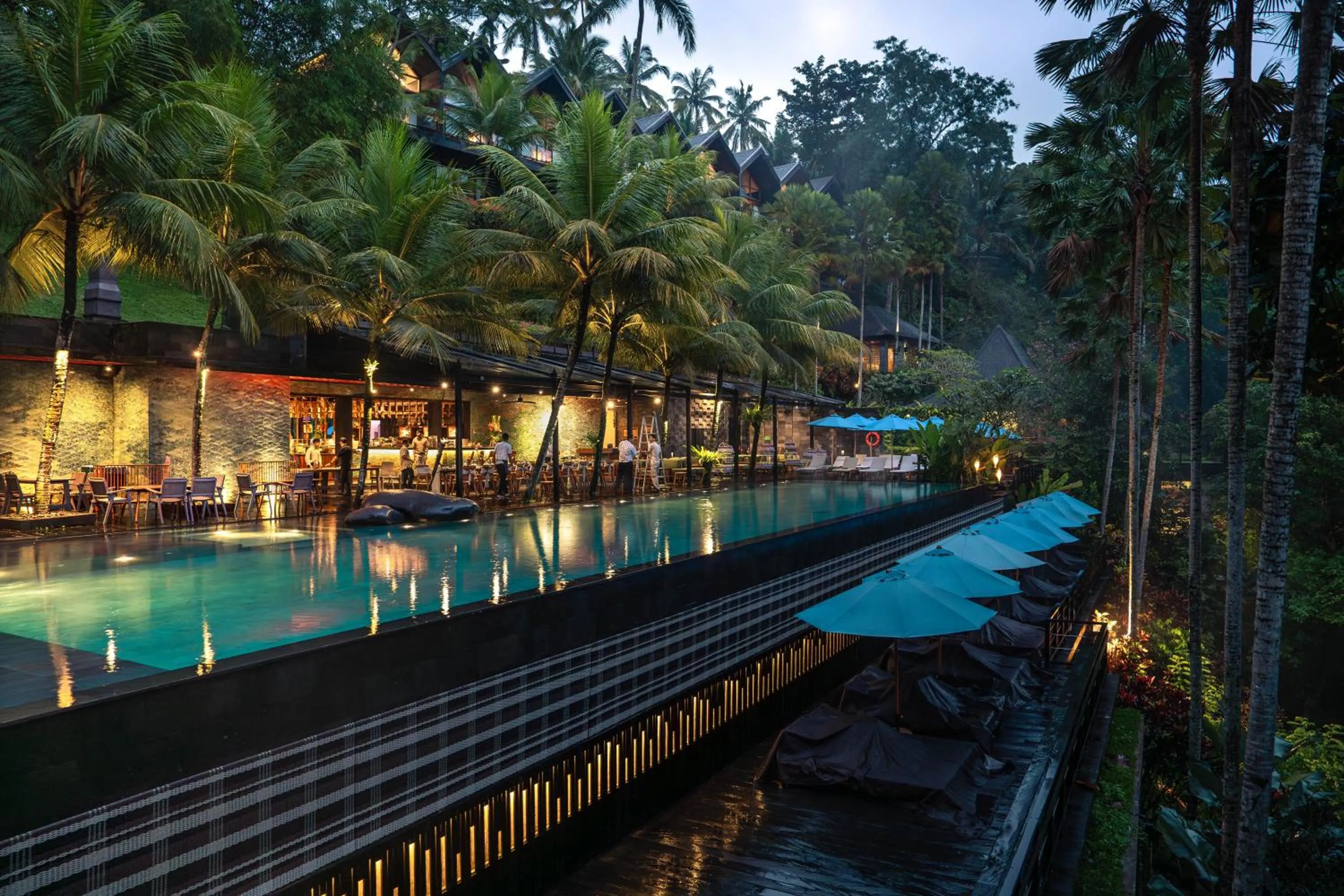 Swimming pool in Chapung Sebali Resort