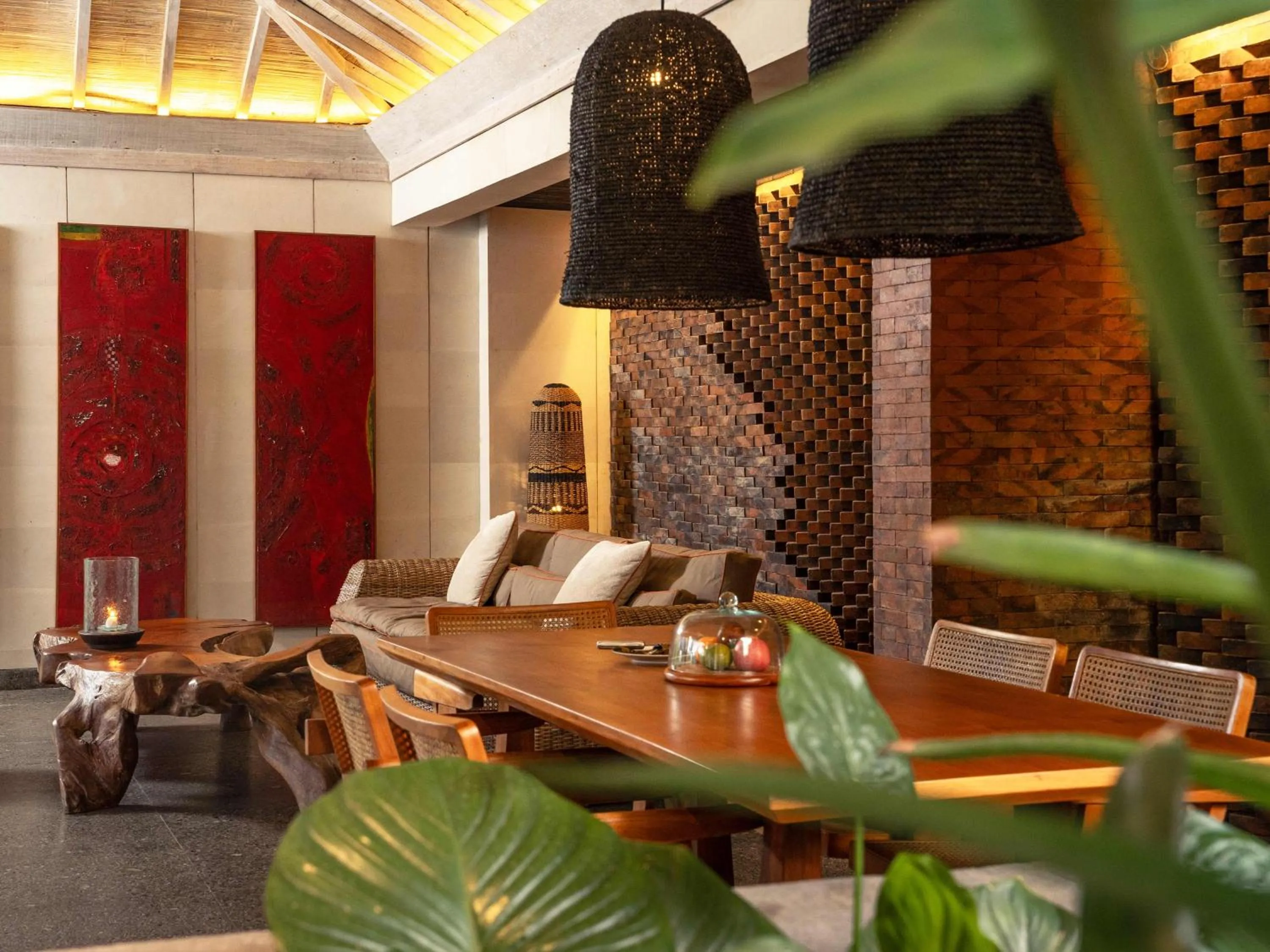 Living room in Chapung Sebali Resort