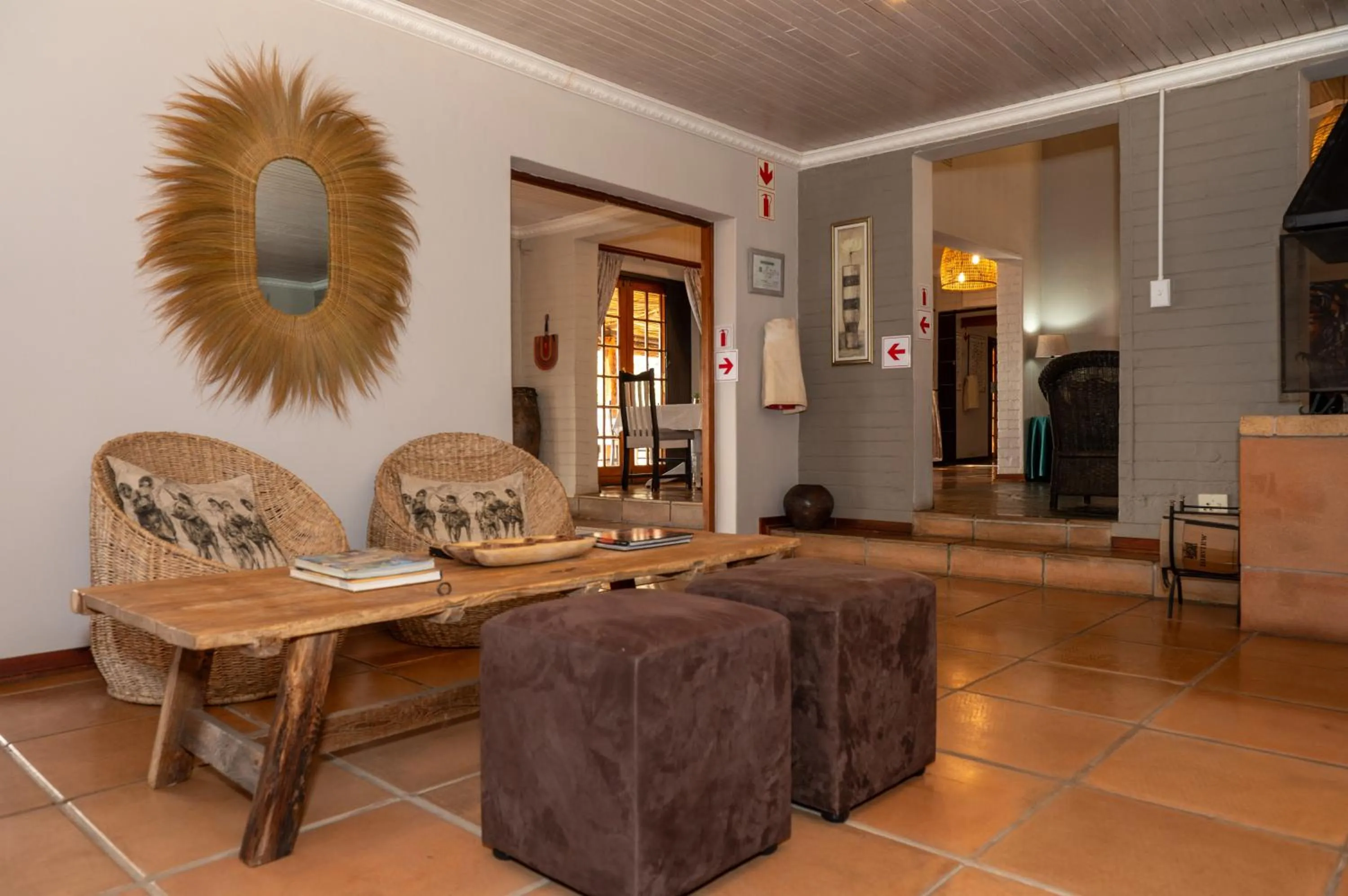 Lobby or reception in Chestnut Country Lodge